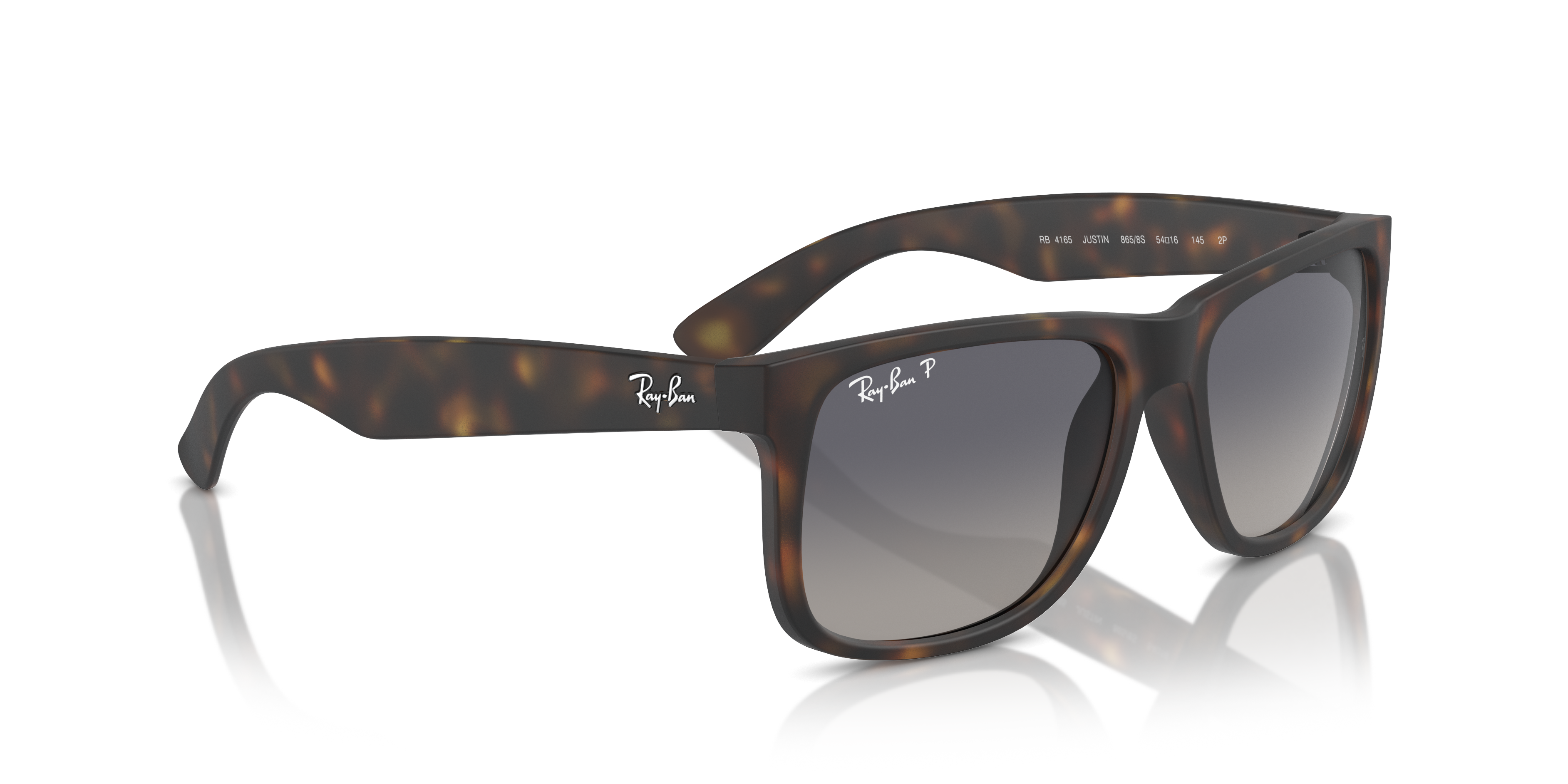 Occhiali da Sole Ray-Ban Justin Uomo Originali | Colore Opal Grey