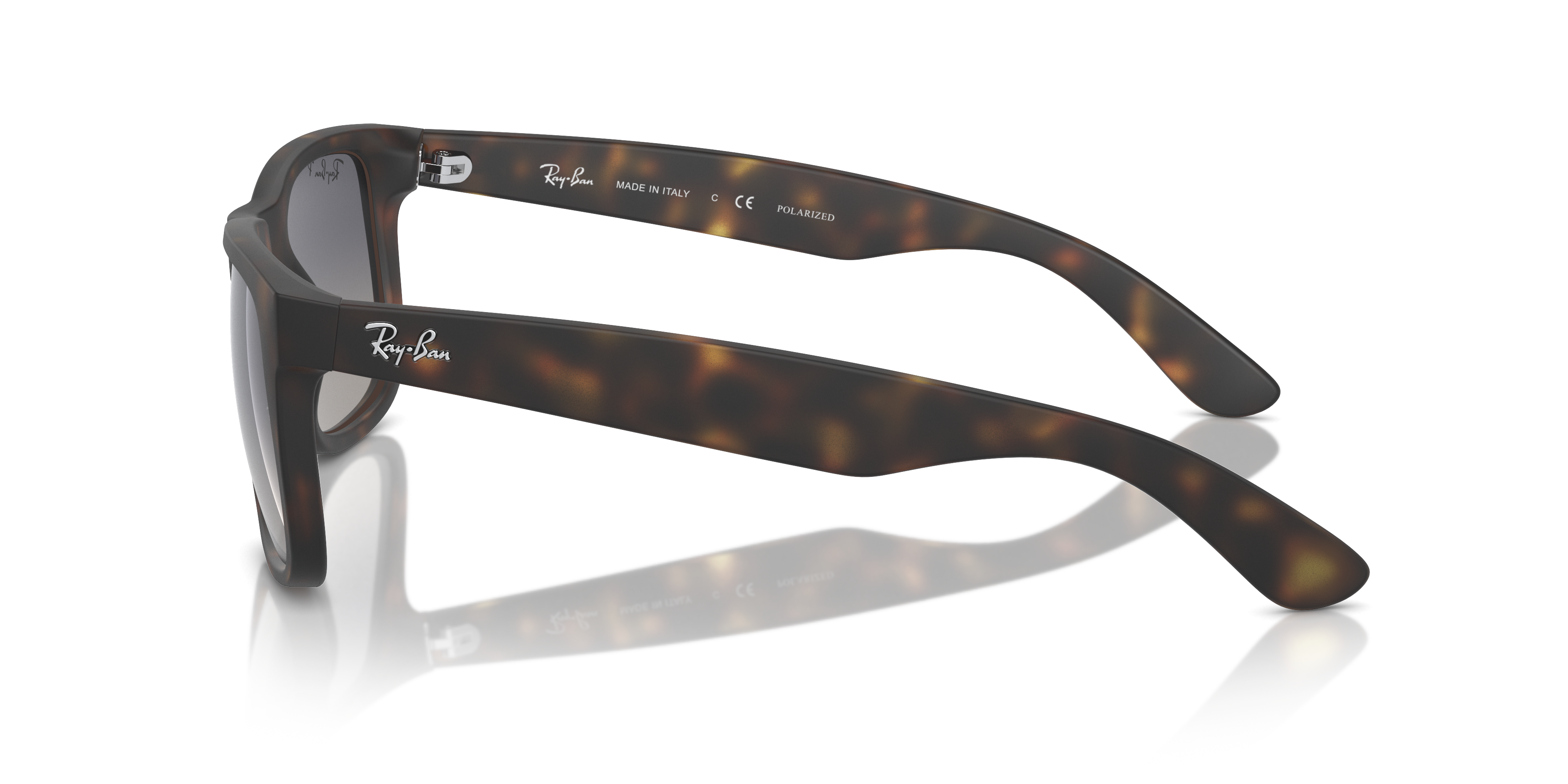 Occhiali da Sole Ray-Ban Justin Uomo Originali | Colore Opal Grey