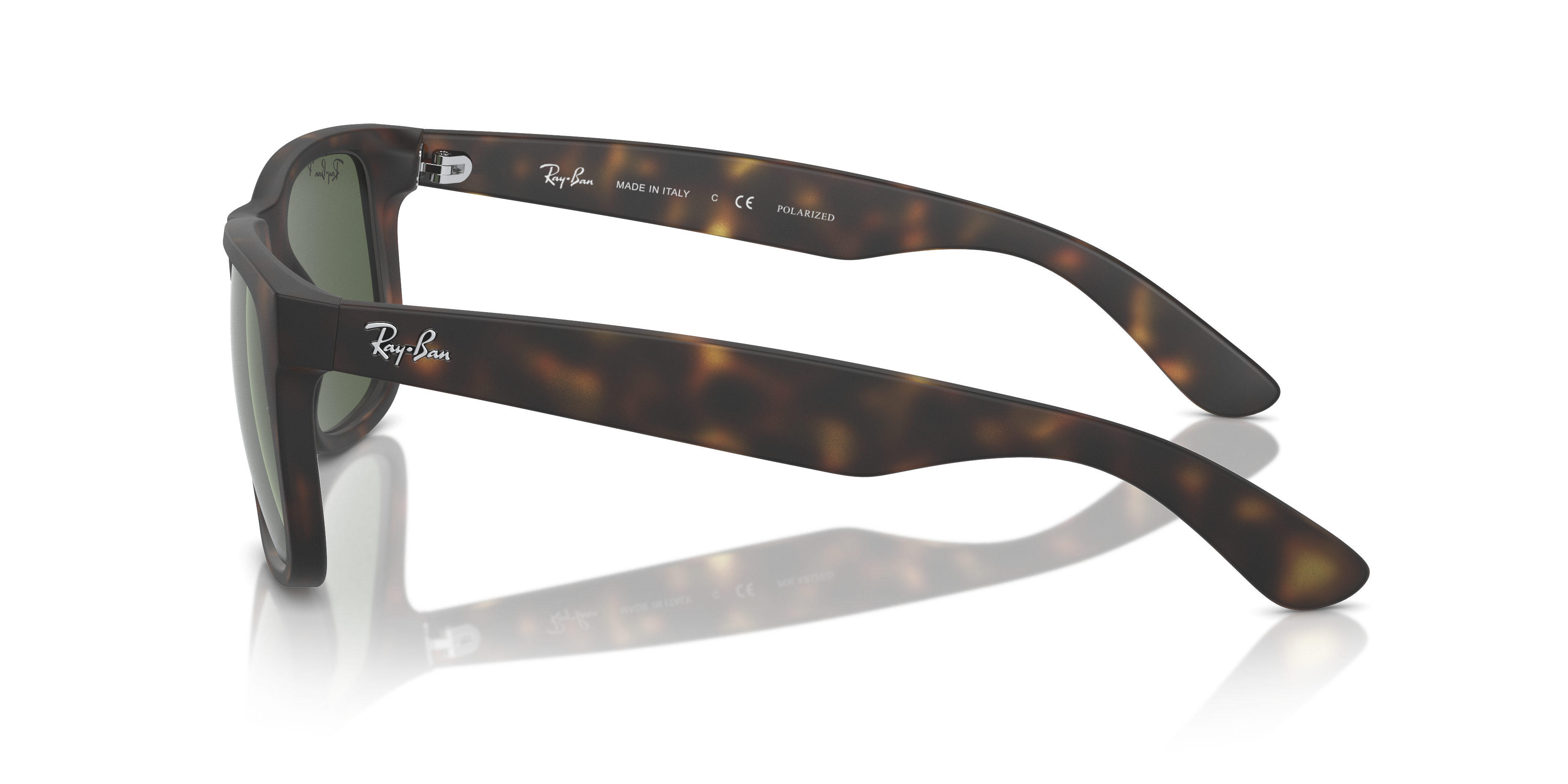 Occhiali da Sole Ray-Ban Justin Uomo Originali | Colore Opal Grey