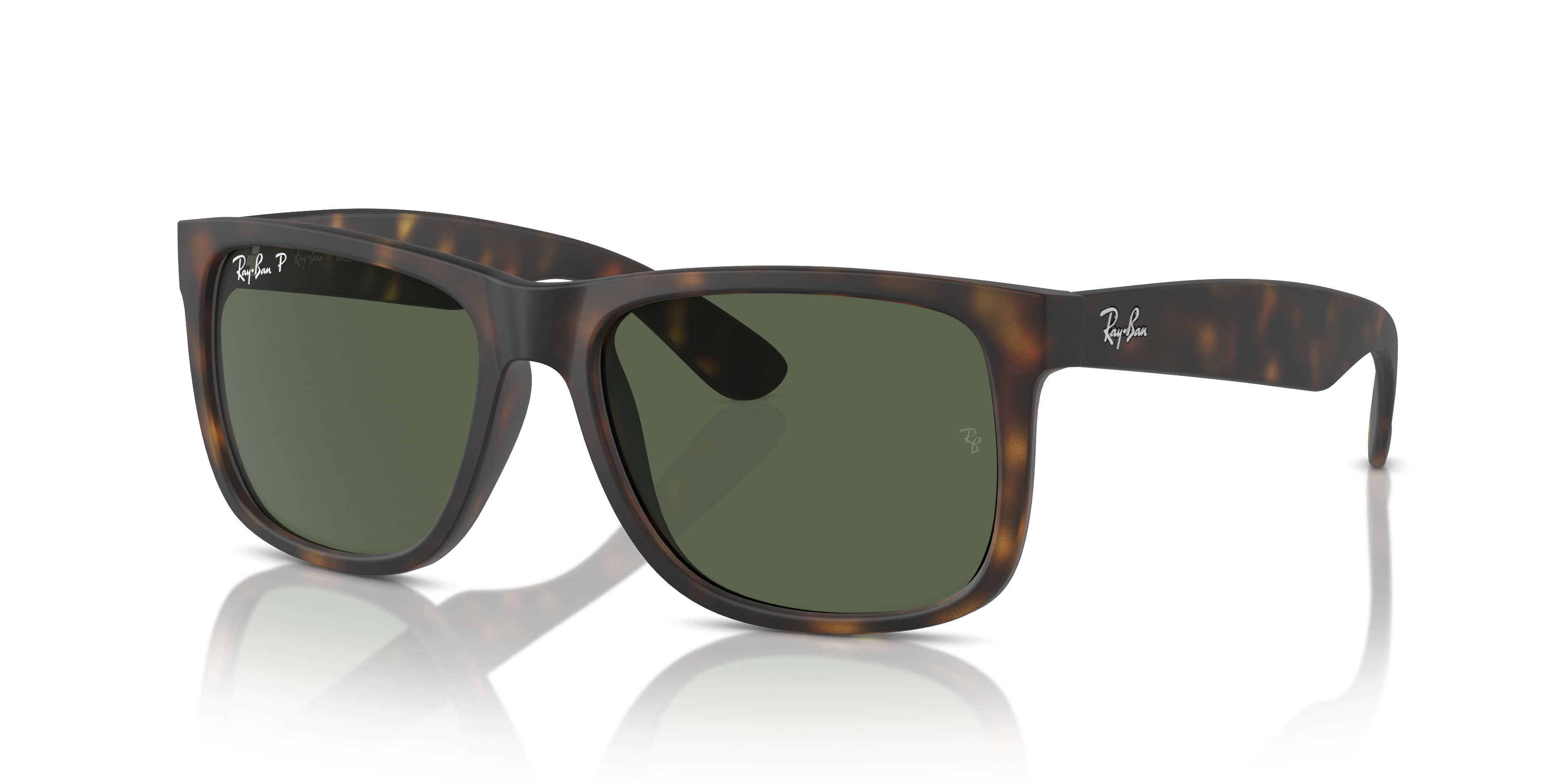 Occhiali da Sole Ray-Ban Justin Uomo Originali | Colore Opal Grey