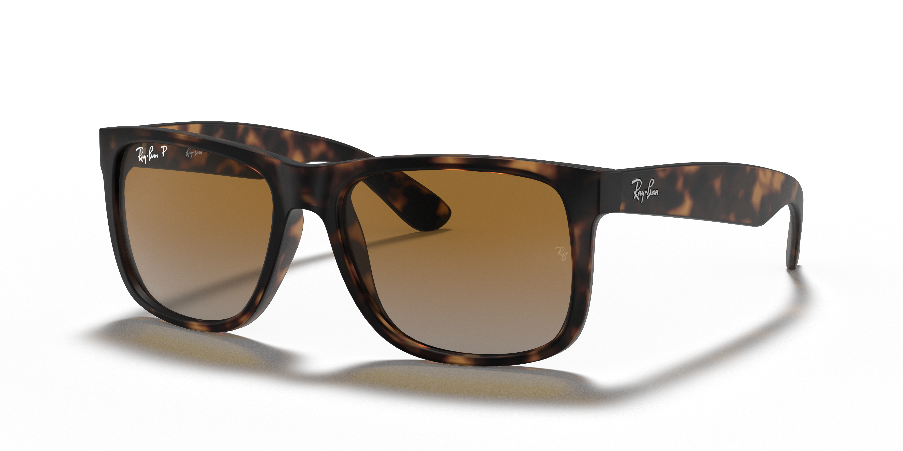 Occhiali da Sole Ray-Ban Justin Uomo Originali | Colore Opal Grey