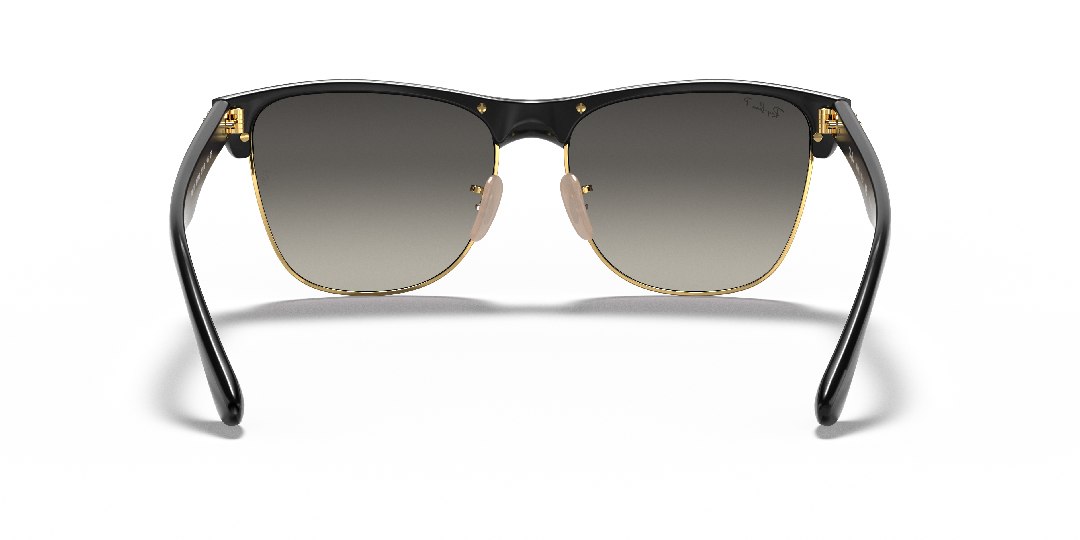 Occhiali da sole Ray-Ban Clubmaster Oversized Uomo Black On Gold