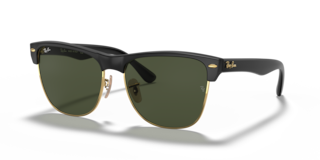 Occhiali da sole Ray-Ban Clubmaster Oversized Uomo Black On Gold