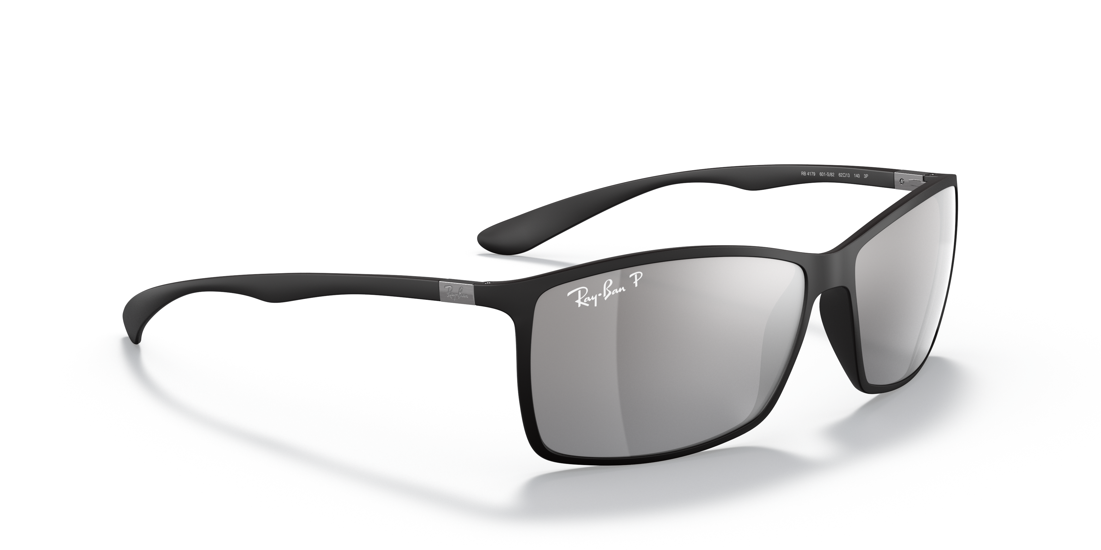 MEN'S SUNGLASSES RAY-BAN RB 4179 LITEFORCE 601/71 BLACK 