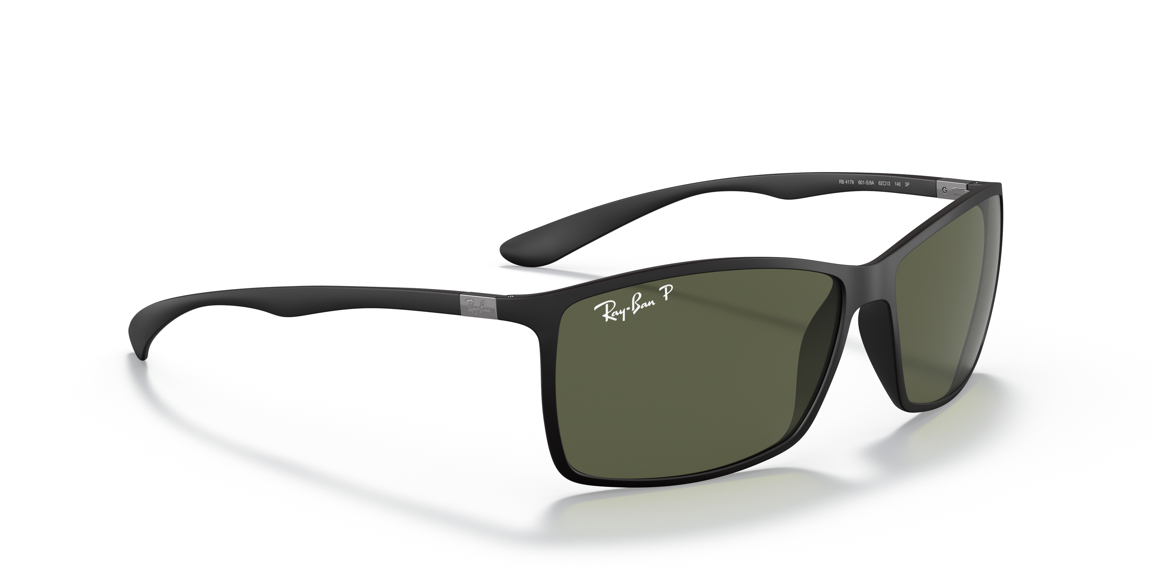 MEN'S SUNGLASSES RAY-BAN RB 4179 LITEFORCE 601/71 BLACK 