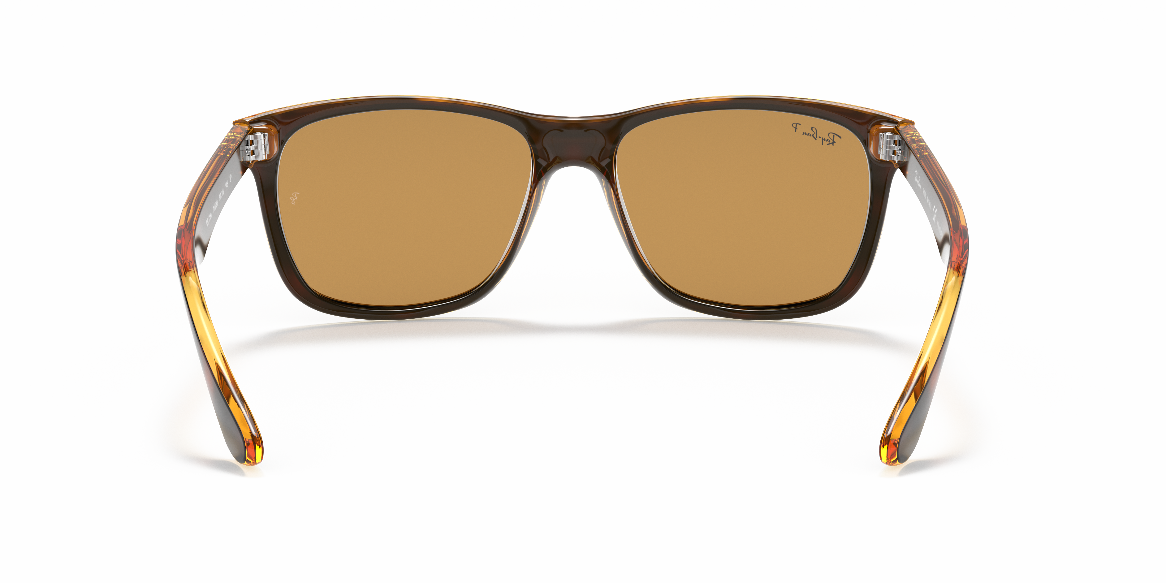 MEN'S SUNGLASSES RAY-BAN RB 4181 RB4181 601 GLOSS BLACK 