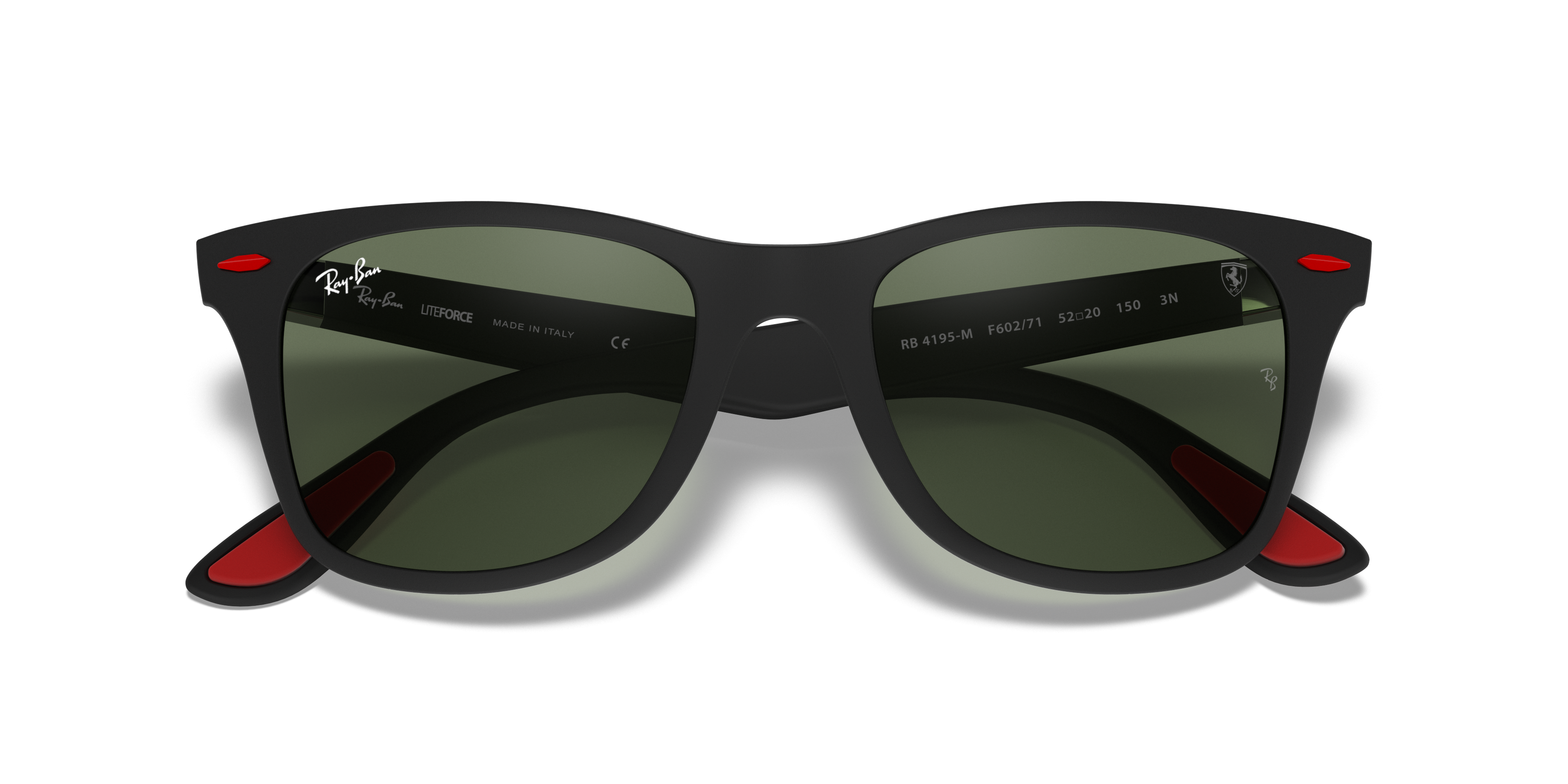 MEN'S SUNGLASSES RAY-BAN RB 4195M - F60271 MATT BLACK 