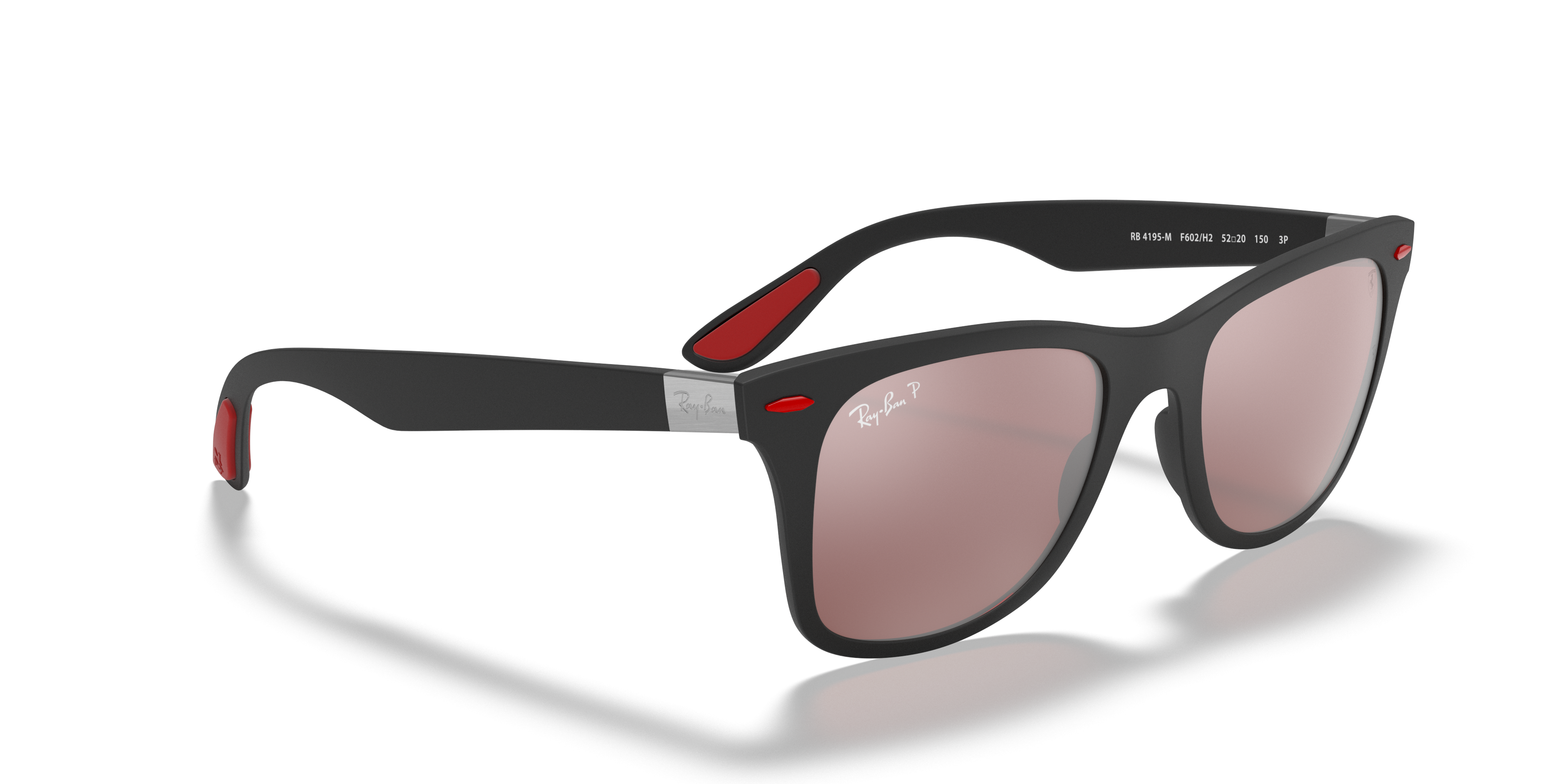 MEN'S SUNGLASSES RAY-BAN RB 4195M - F60271 MATT BLACK 