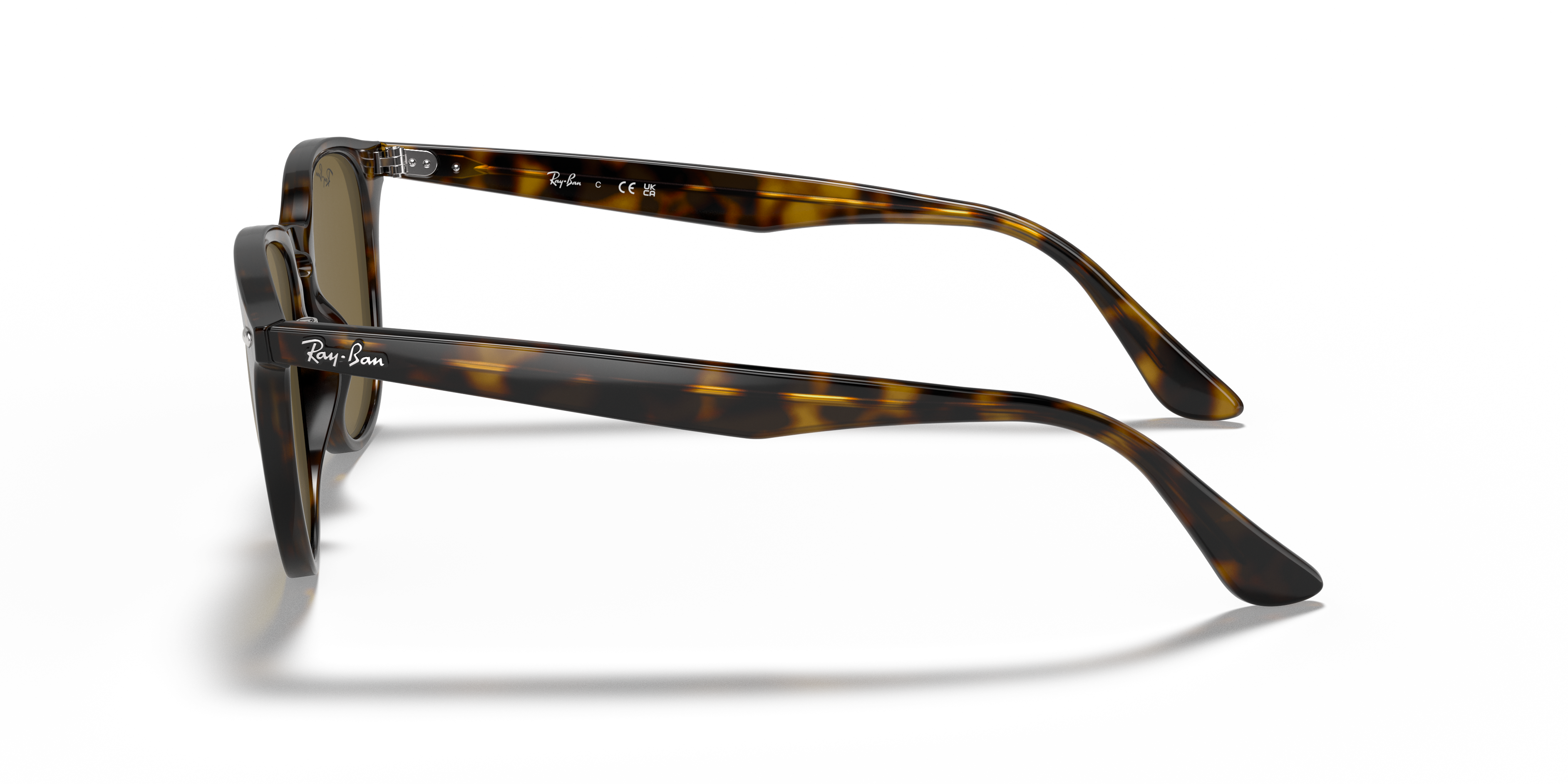 UNISEX SUNGLASSES RAY-BAN RB 4259F - 710/73 SHINING HAVANA 