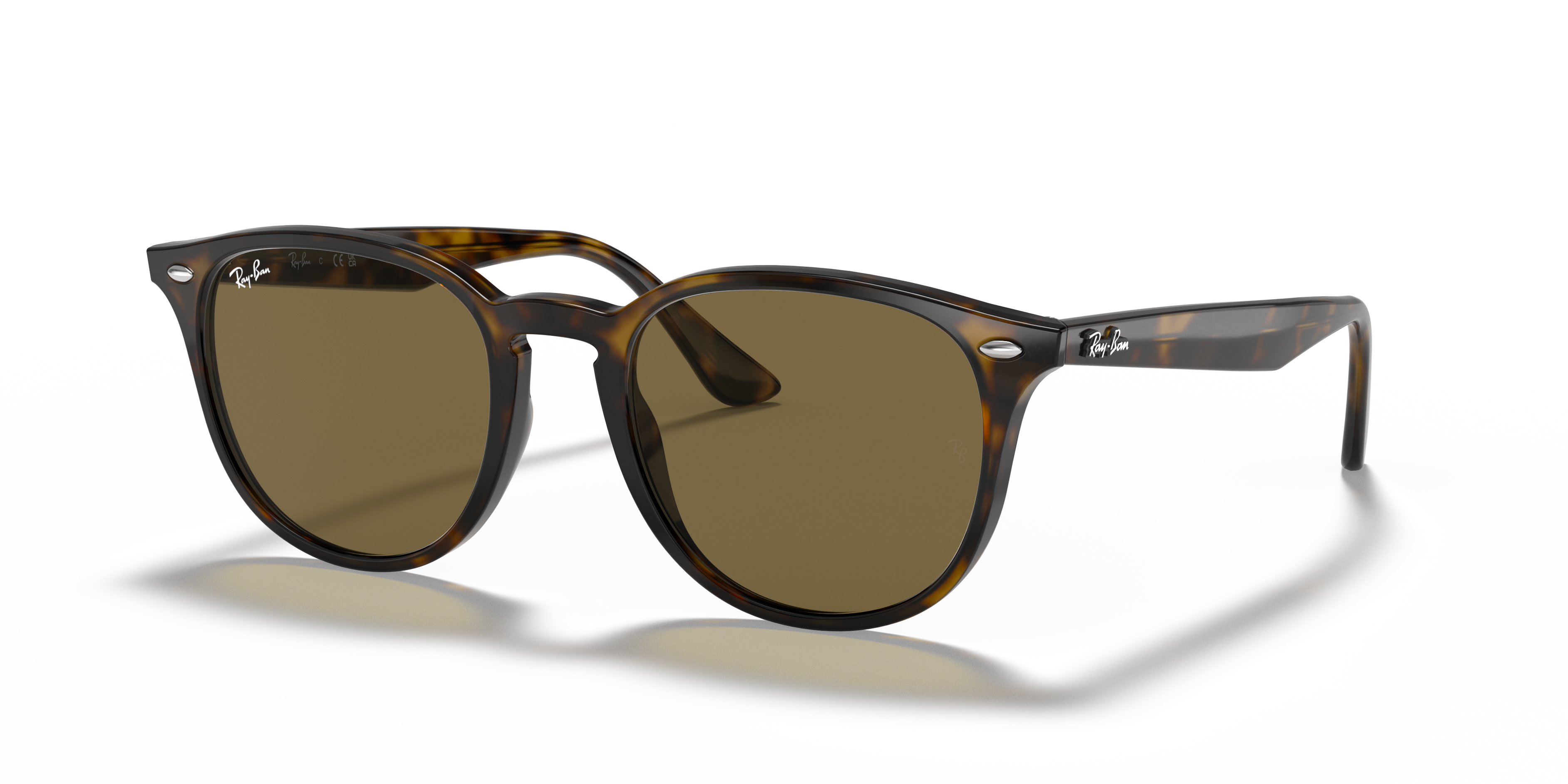 UNISEX SUNGLASSES RAY-BAN RB 4259F - 710/73 SHINING HAVANA 