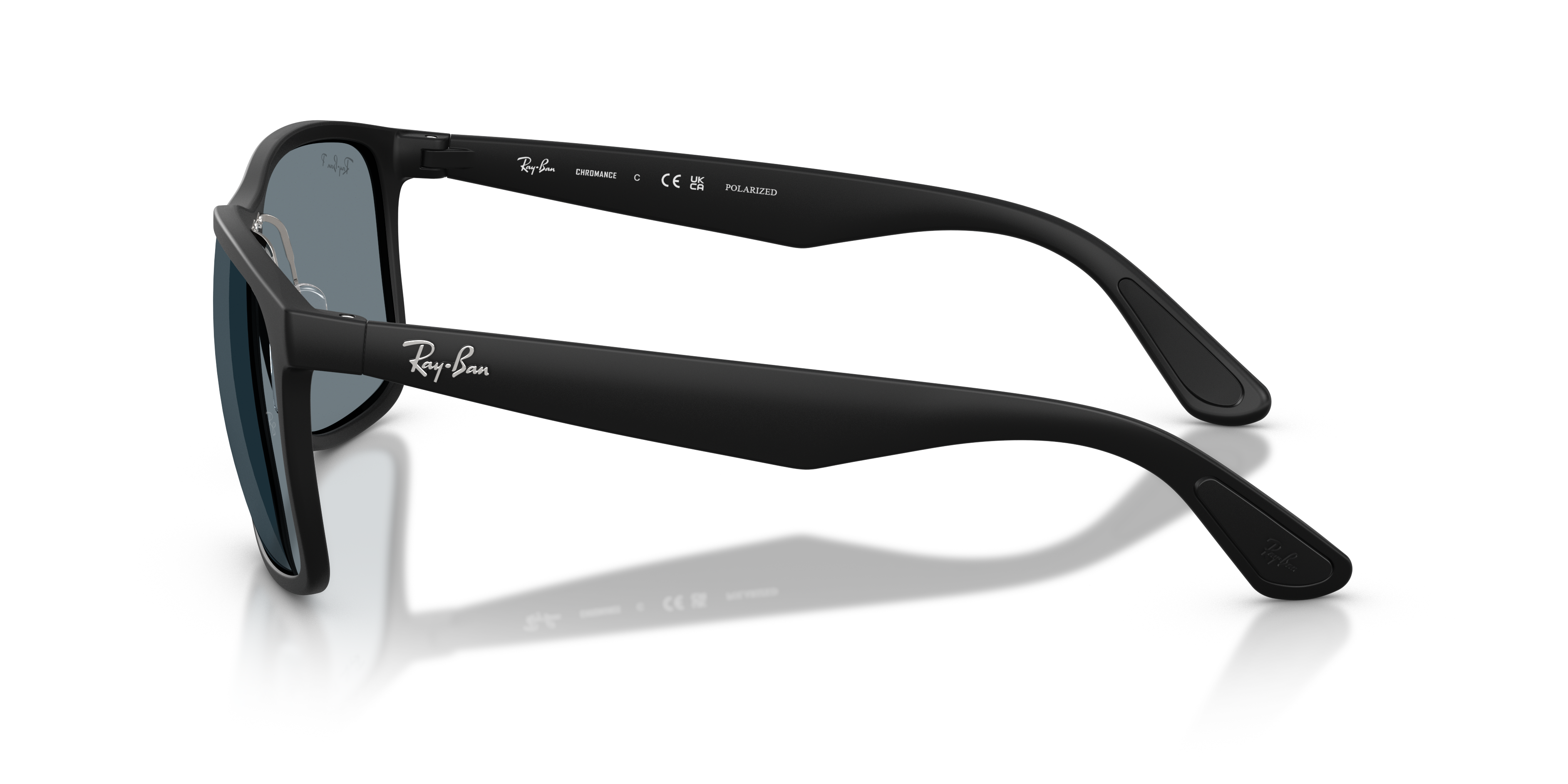 MEN'S SUNGLASSES RAY-BAN RB 4264 - 601SA1 MATT BLACK 