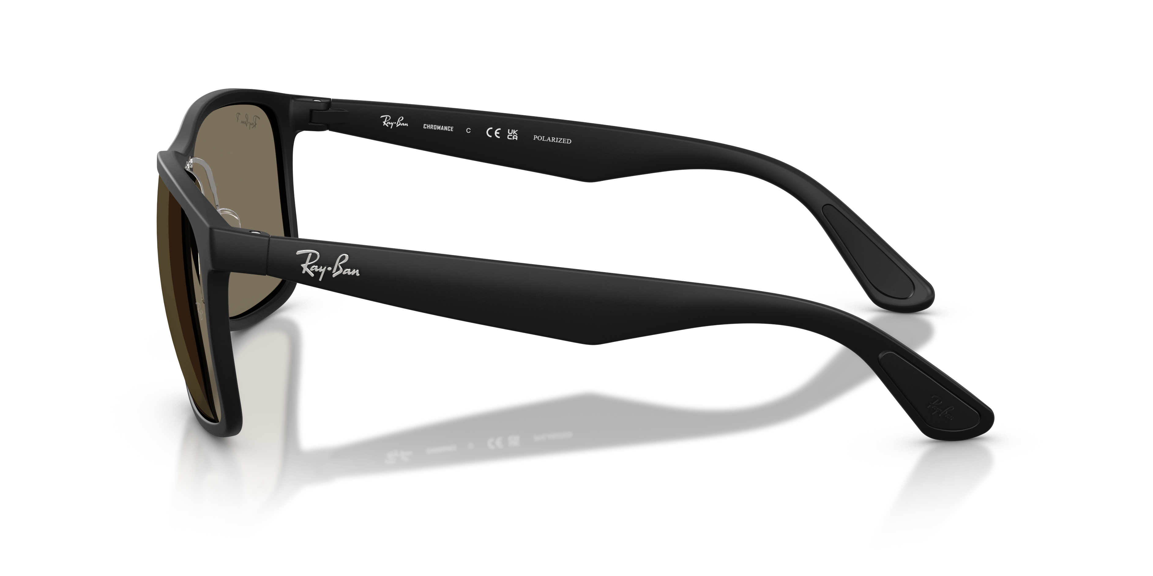 MEN'S SUNGLASSES RAY-BAN RB 4264 - 601SA1 MATT BLACK 
