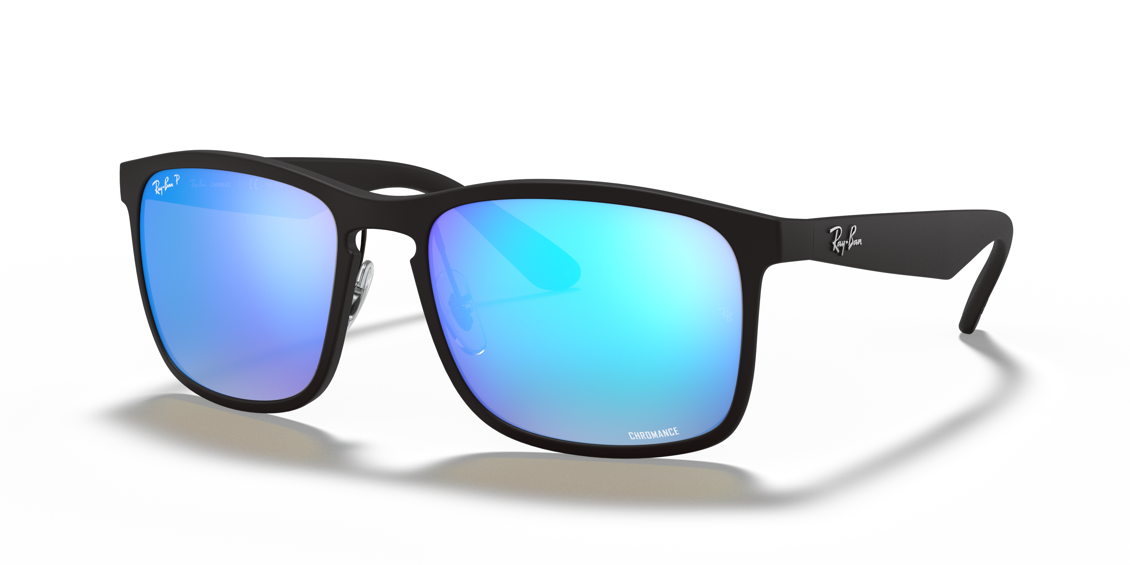 MEN'S SUNGLASSES RAY-BAN RB 4264 - 601SA1 MATT BLACK 