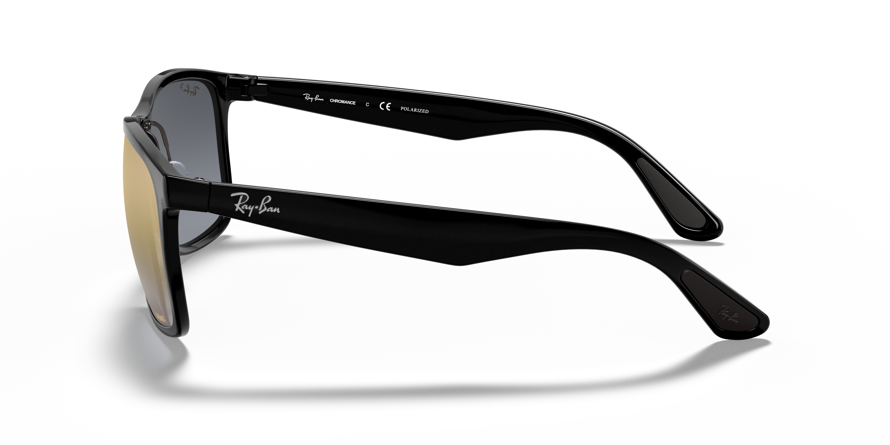 MEN'S SUNGLASSES RAY-BAN RB 4264 - 601SA1 MATT BLACK 