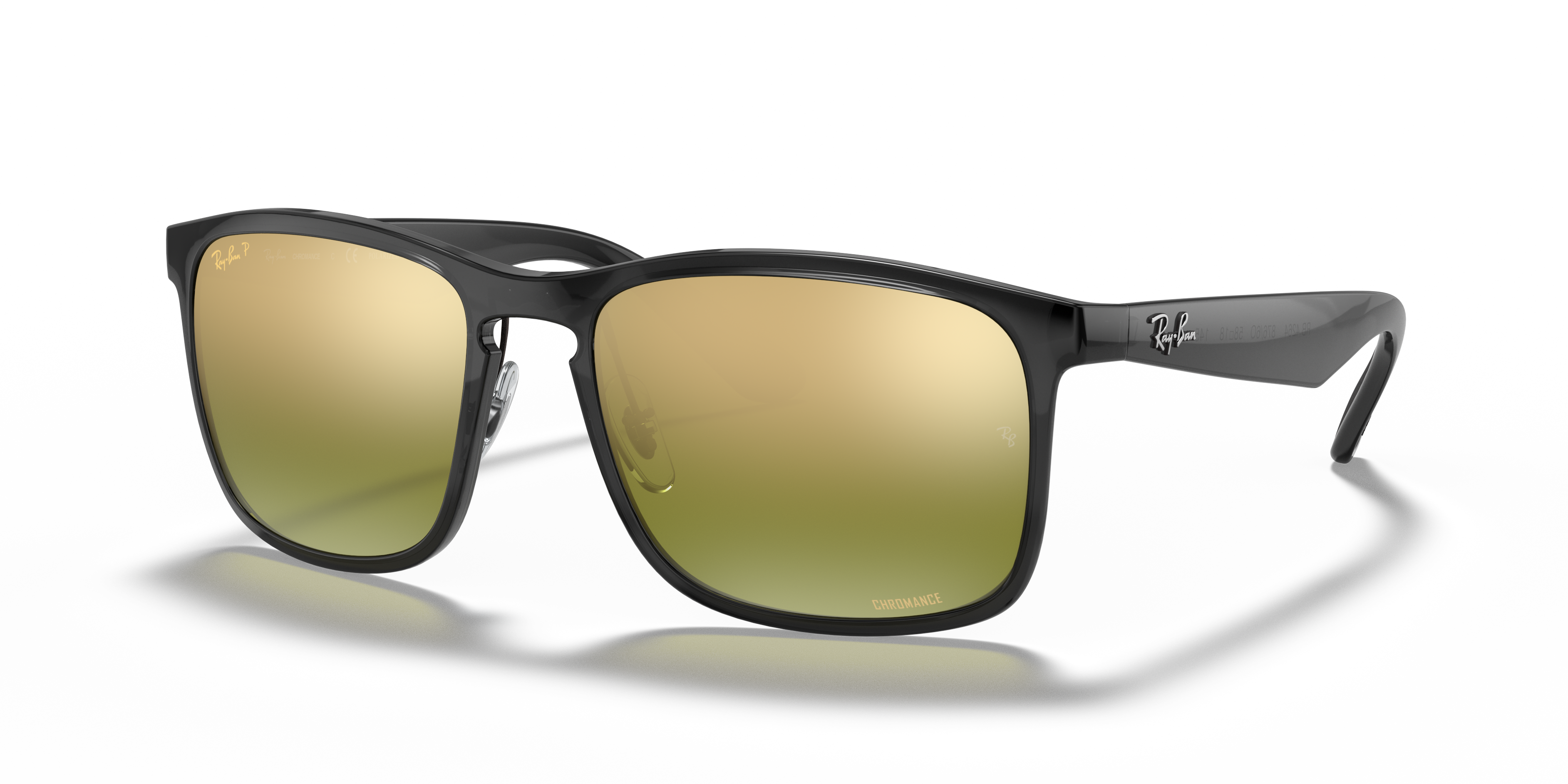 MEN'S SUNGLASSES RAY-BAN RB 4264 - 601SA1 MATT BLACK 