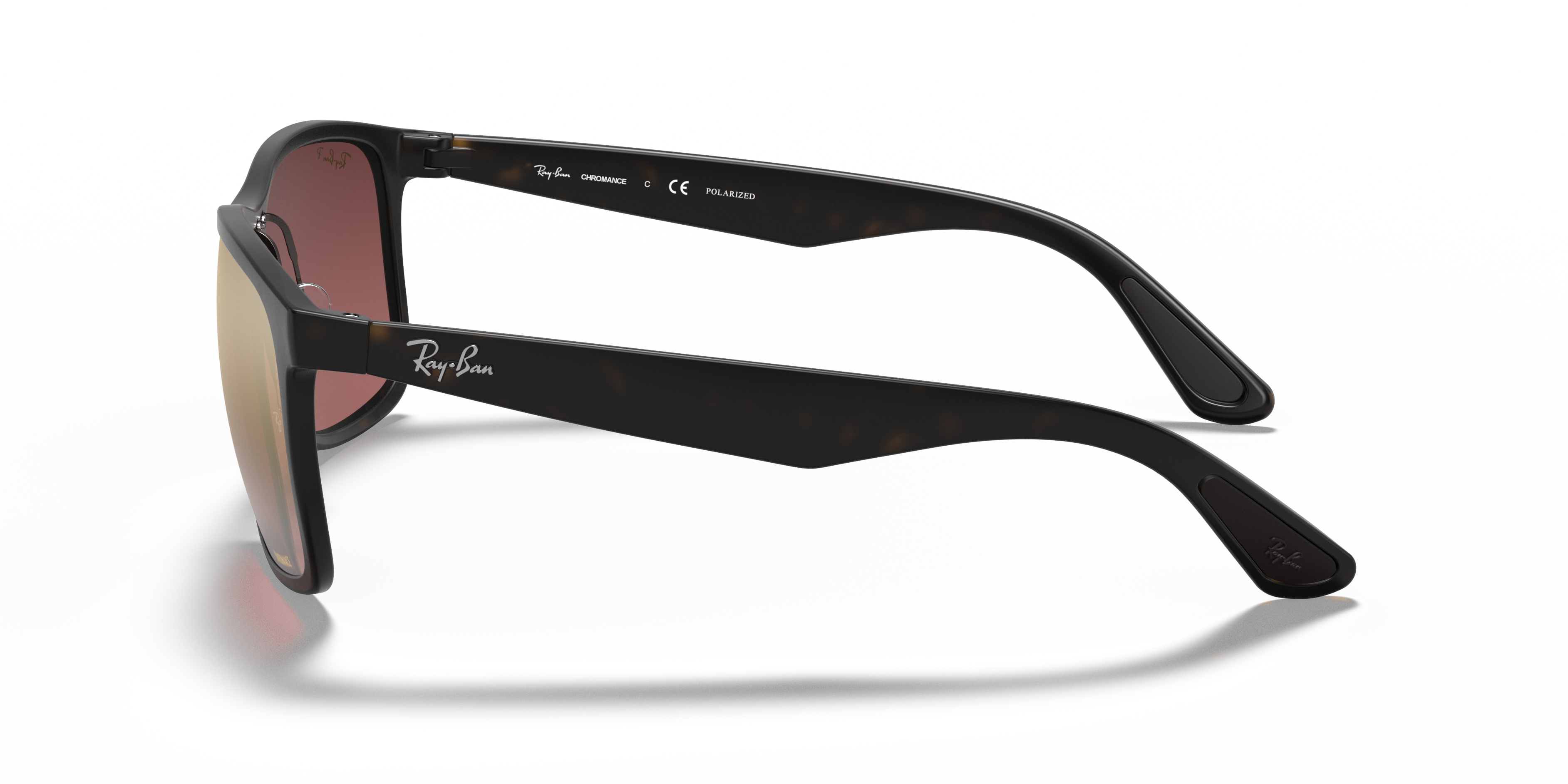 MEN'S SUNGLASSES RAY-BAN RB 4264 - 601SA1 MATT BLACK 