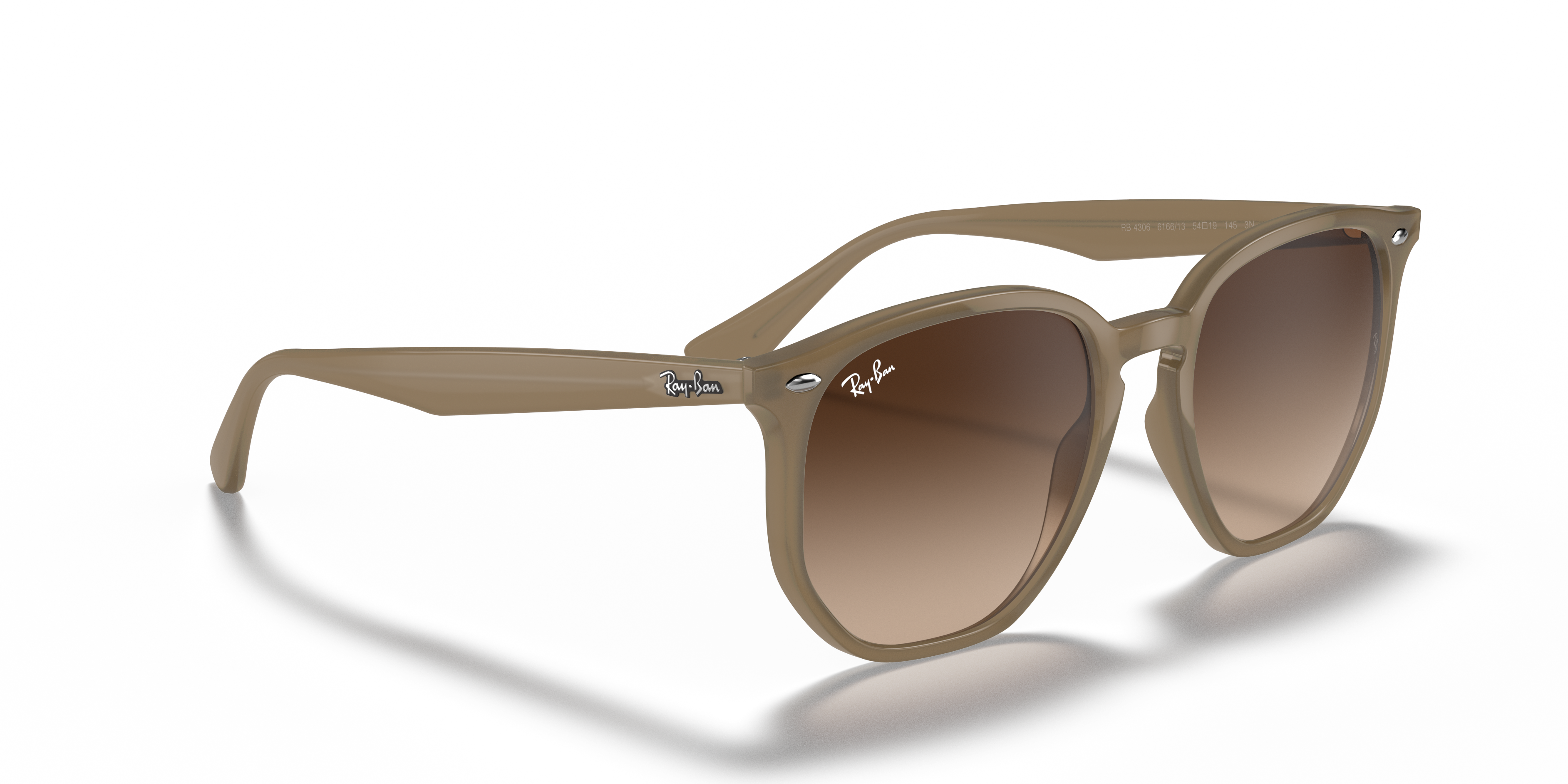 UNISEX SUNGLASSES RAY-BAN RB 4306 - 601/71 BLACK 