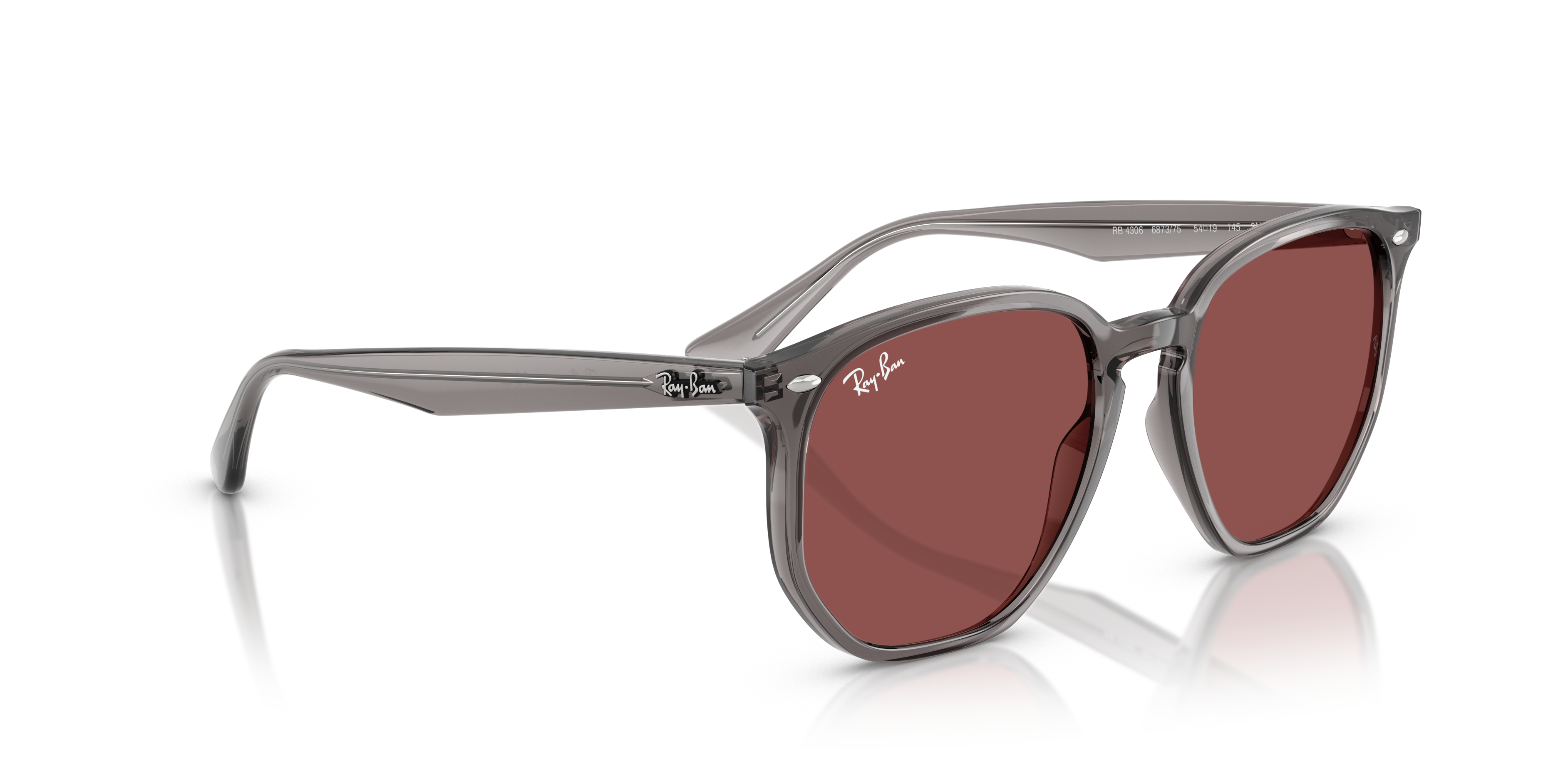 UNISEX SUNGLASSES RAY-BAN RB 4306 - 601/71 BLACK 