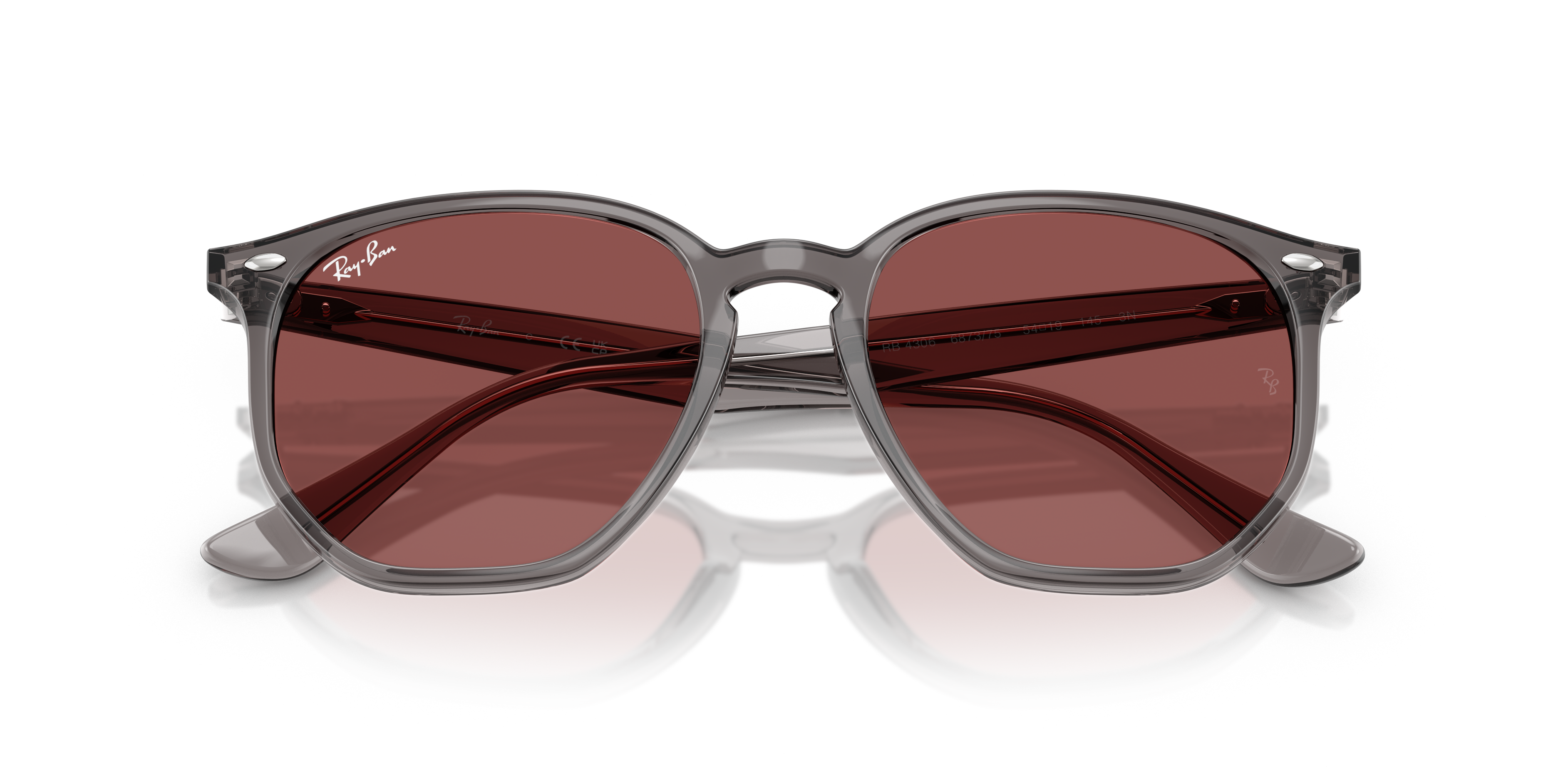 UNISEX SUNGLASSES RAY-BAN RB 4306 - 601/71 BLACK 