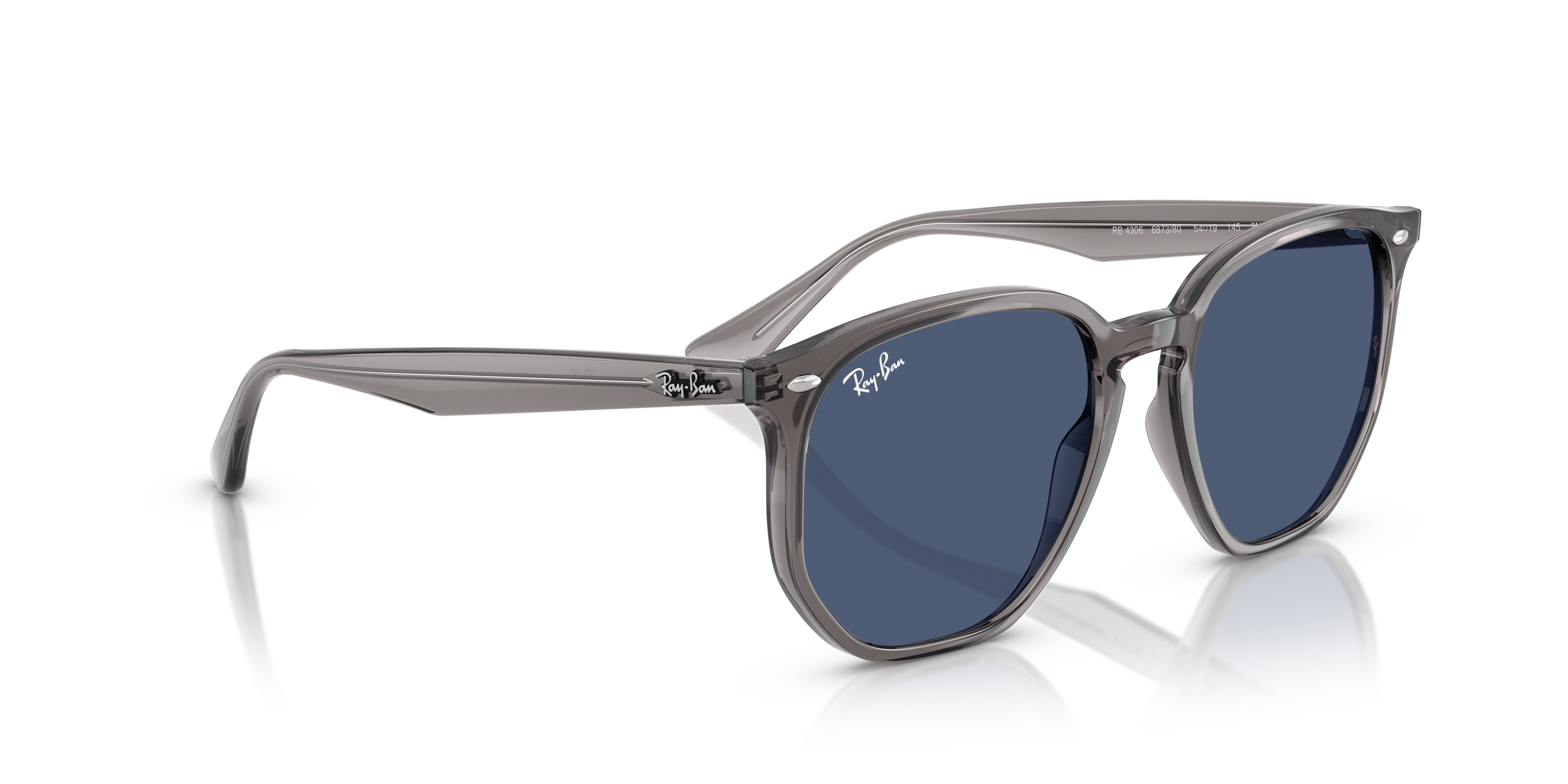 UNISEX SUNGLASSES RAY-BAN RB 4306 - 601/71 BLACK 
