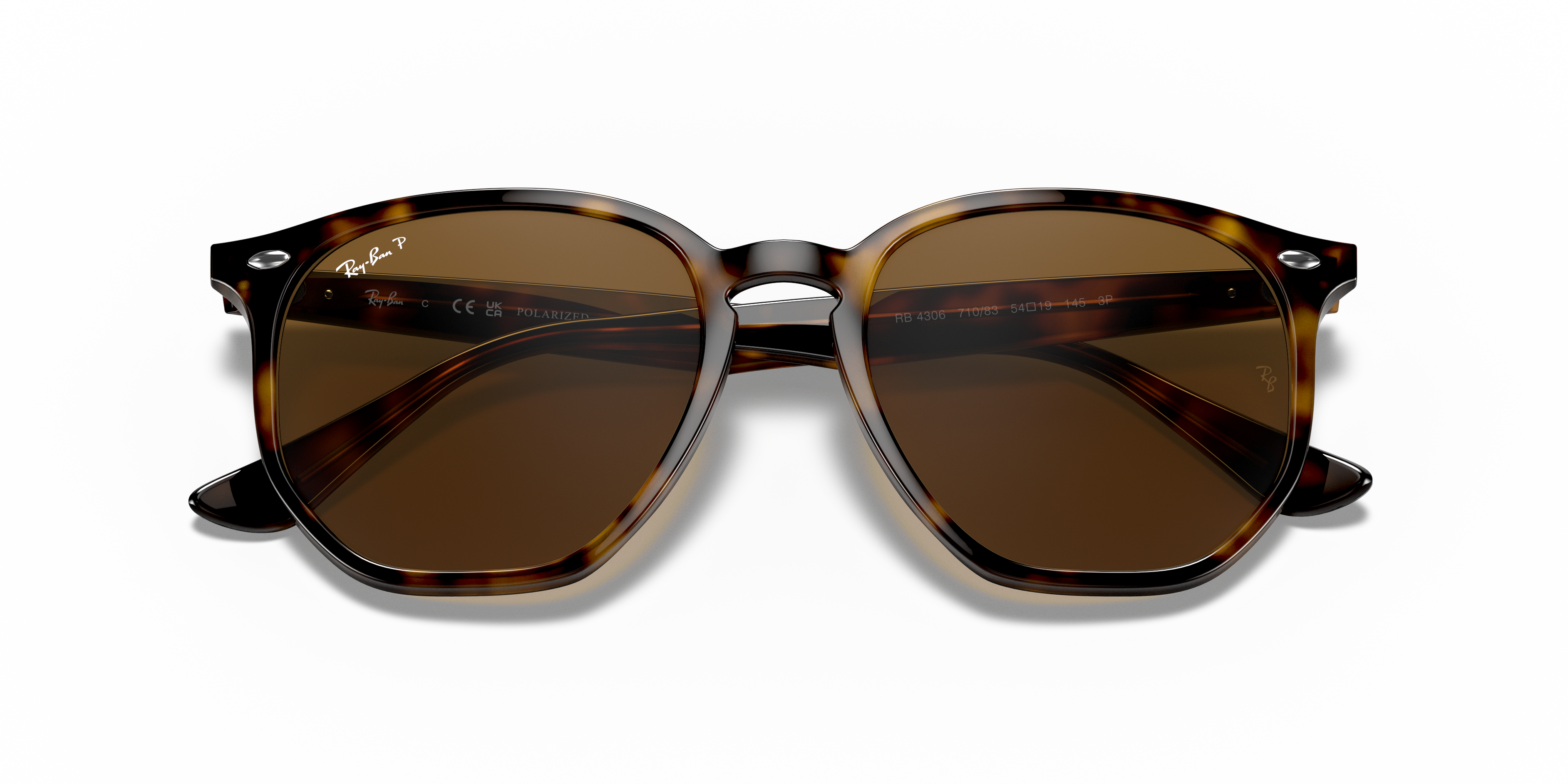 UNISEX SUNGLASSES RAY-BAN RB 4306 - 601/71 BLACK 