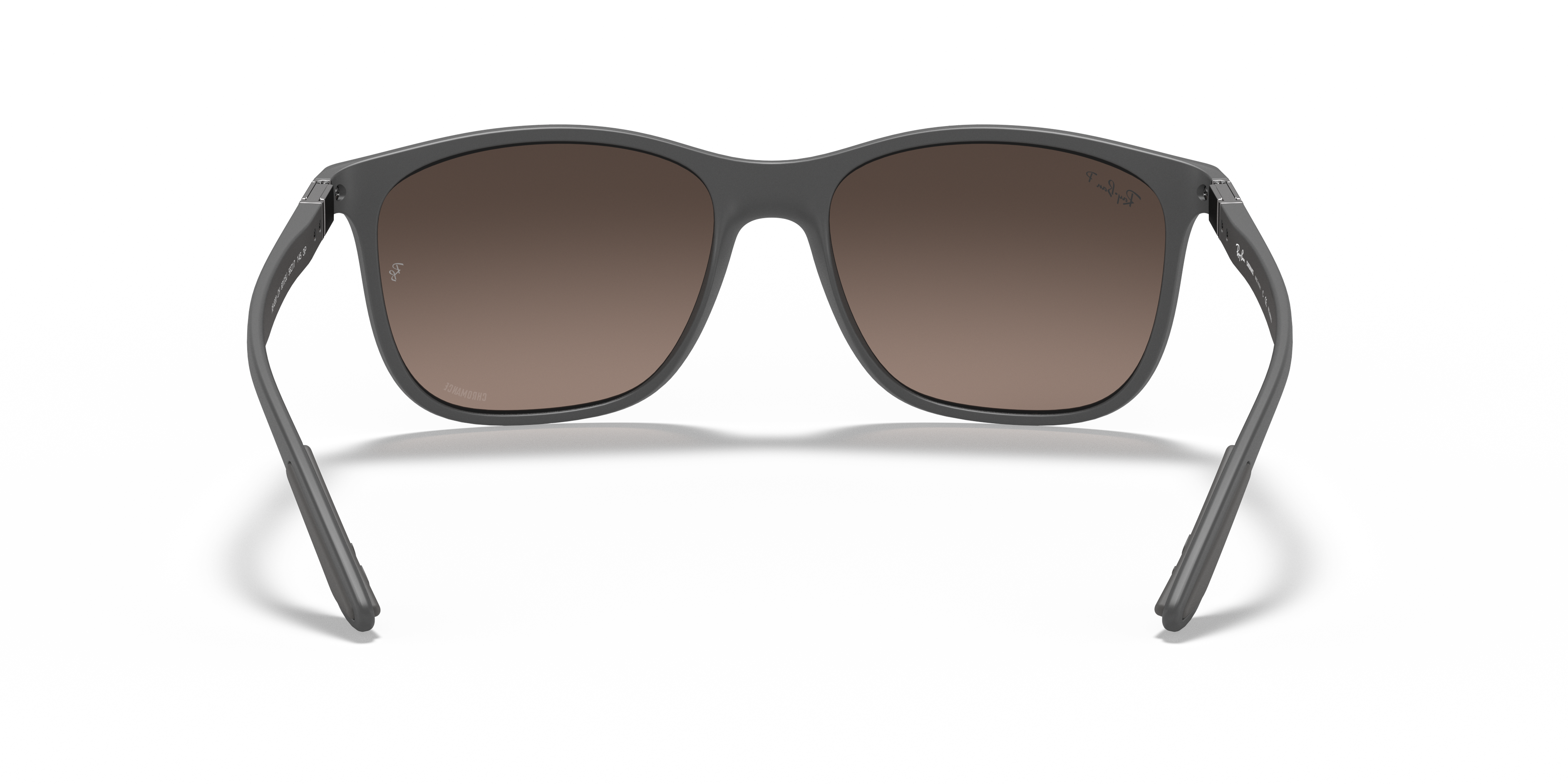 OCCHIALE DA SOLE UNISEX RAY-BAN RB 4330CH CHROMANCE 60175J GRIGIO SABBIA