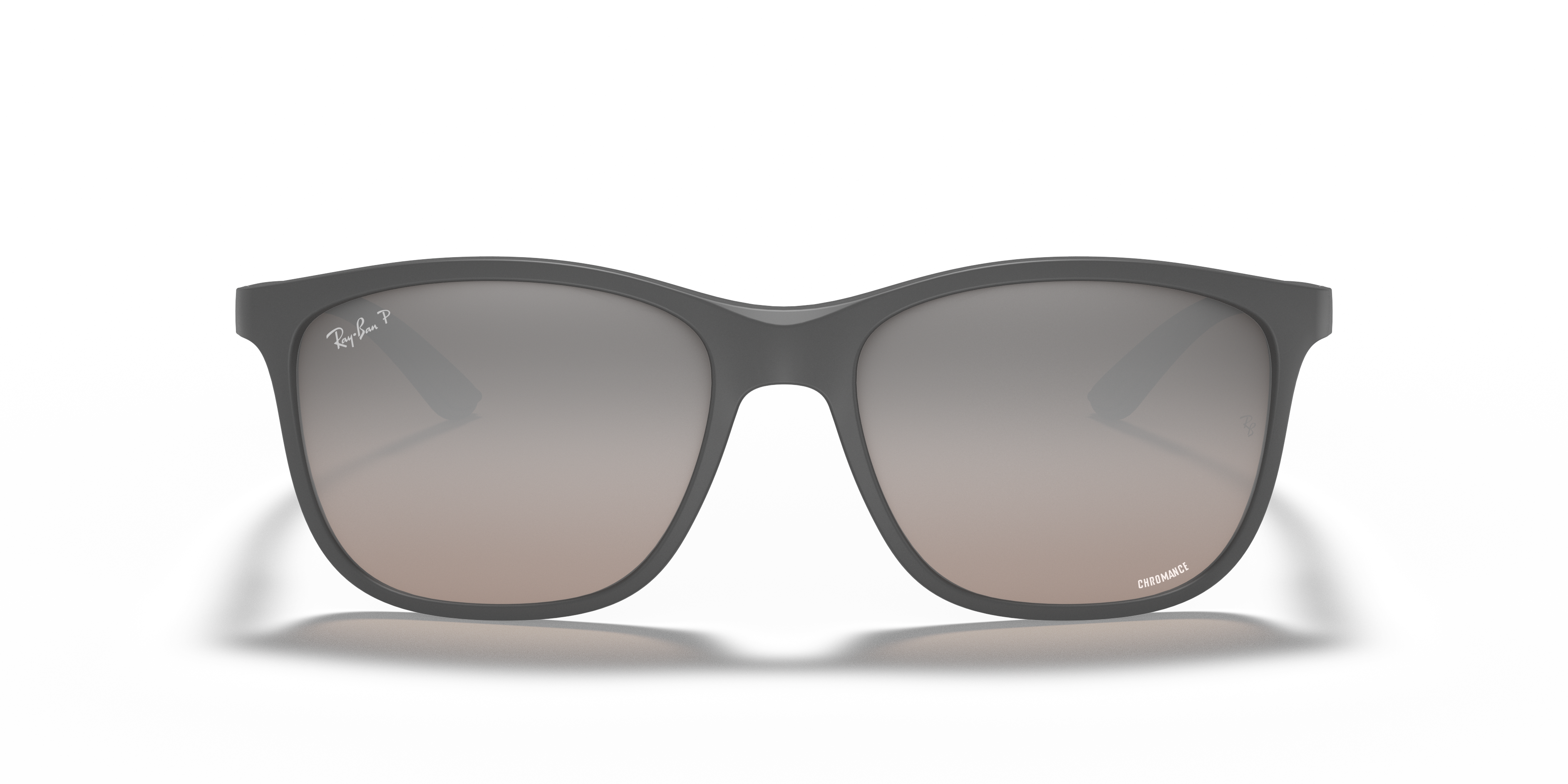 OCCHIALE DA SOLE UNISEX RAY-BAN RB 4330CH CHROMANCE 60175J GRIGIO SABBIA