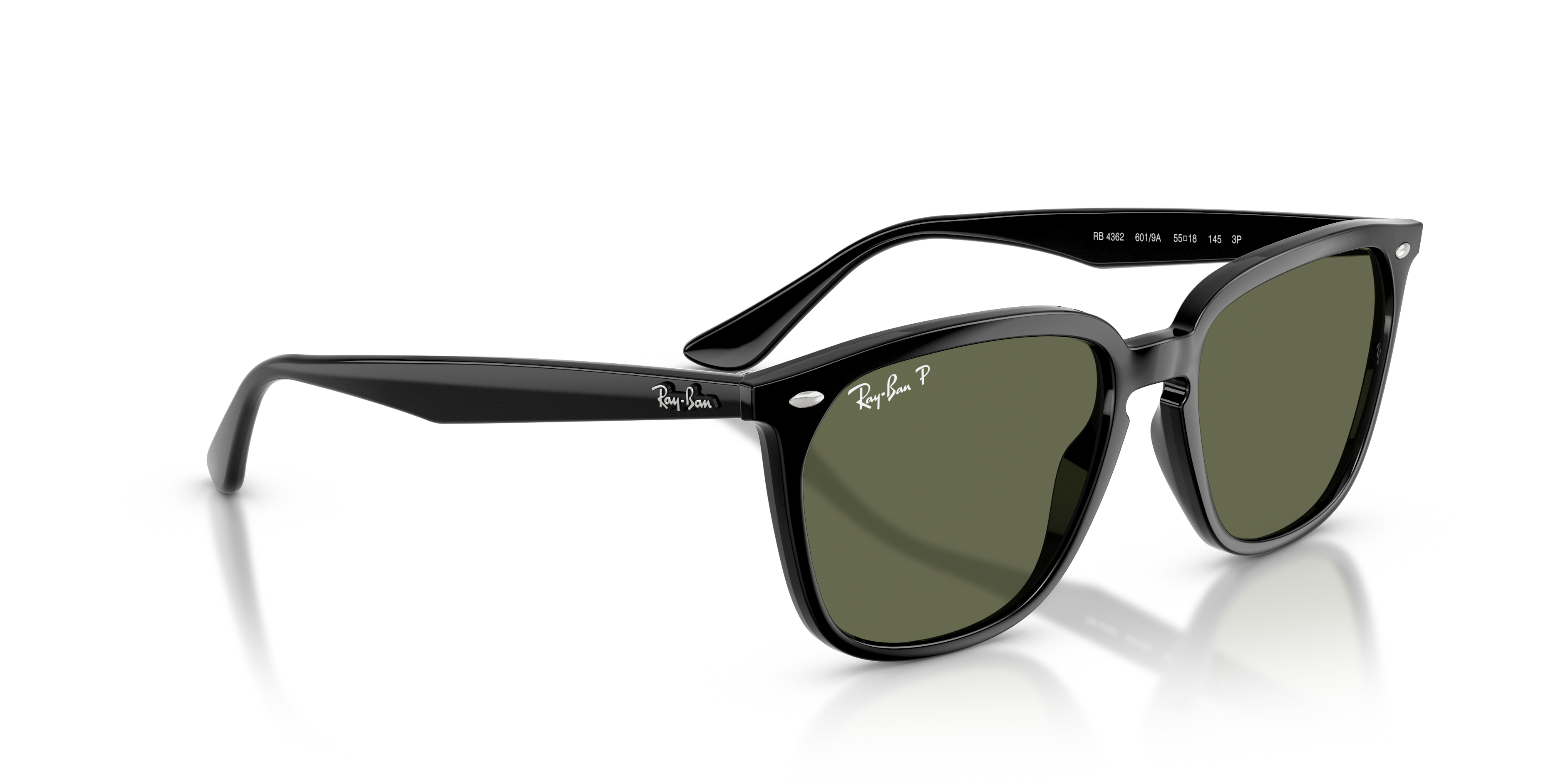 UNISEX SUNGLASSES Ray-Ban RB 4362 - 601/9A Black 