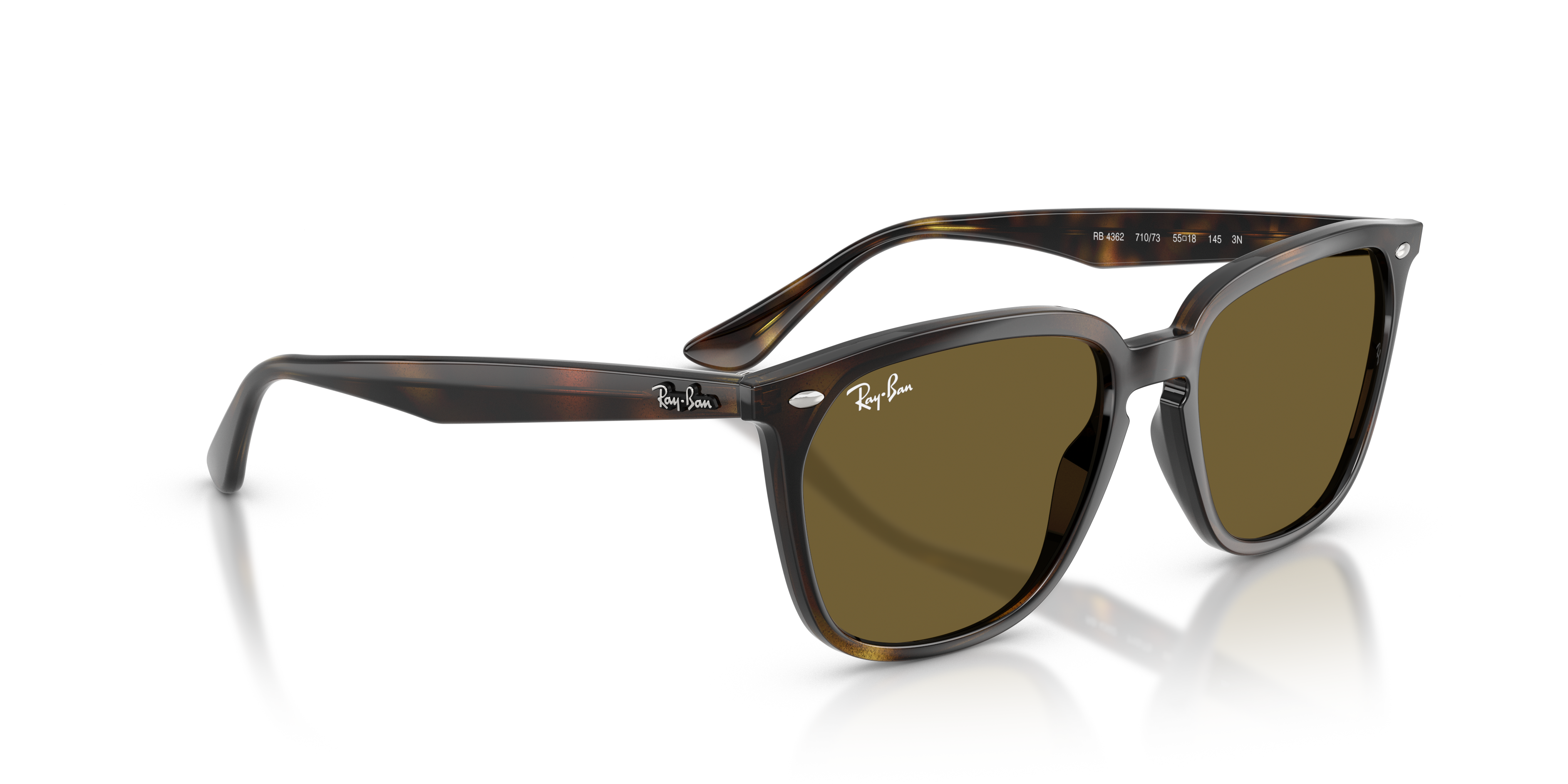 UNISEX SUNGLASSES Ray-Ban RB 4362 - 601/9A Black 