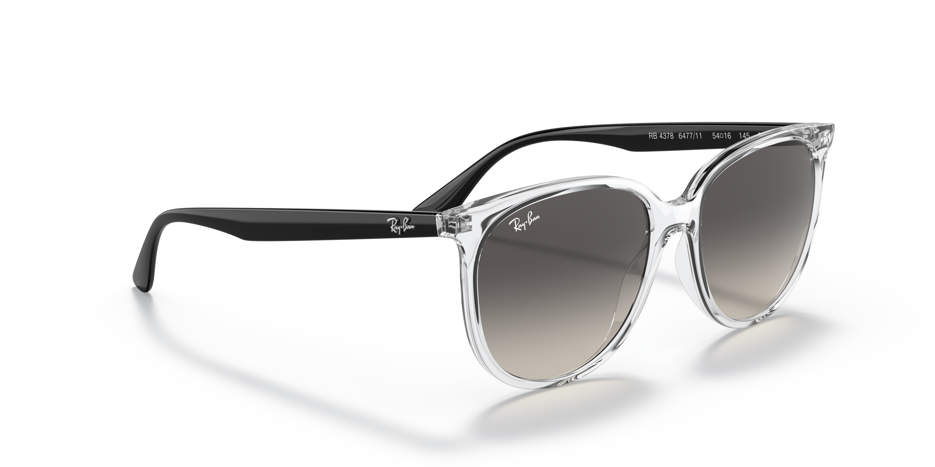 WOMEN'S SUNGLASSES RAY-BAN RB 4378 - 647711 TRANSPARENT 