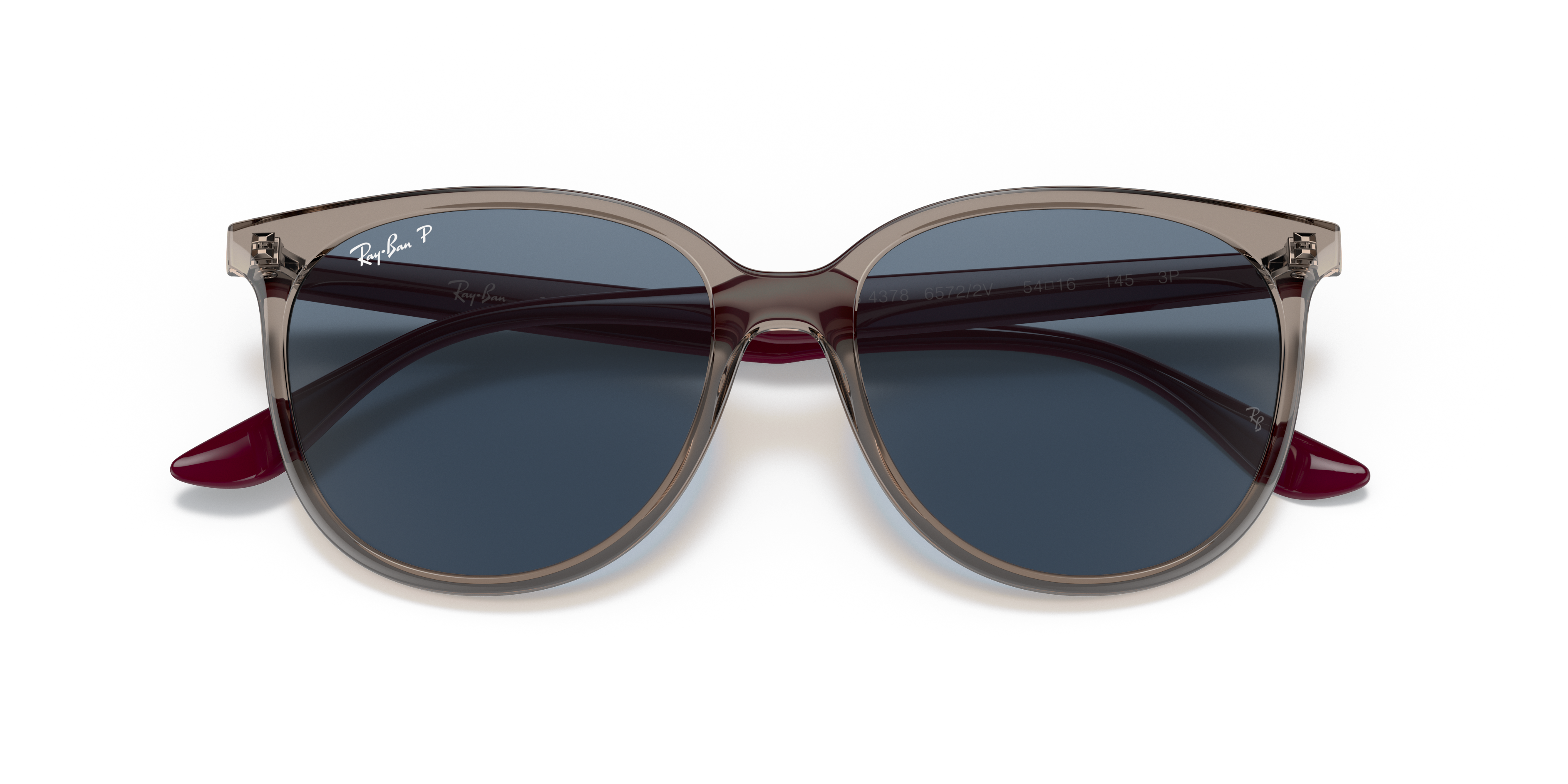 WOMEN'S SUNGLASSES RAY-BAN RB 4378 - 647711 TRANSPARENT 