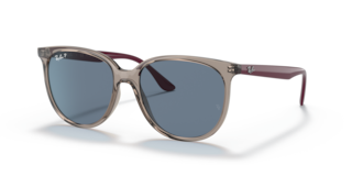 Occhiali da Sole Ray-Ban RB4378 Donna Transparent Grey Originali