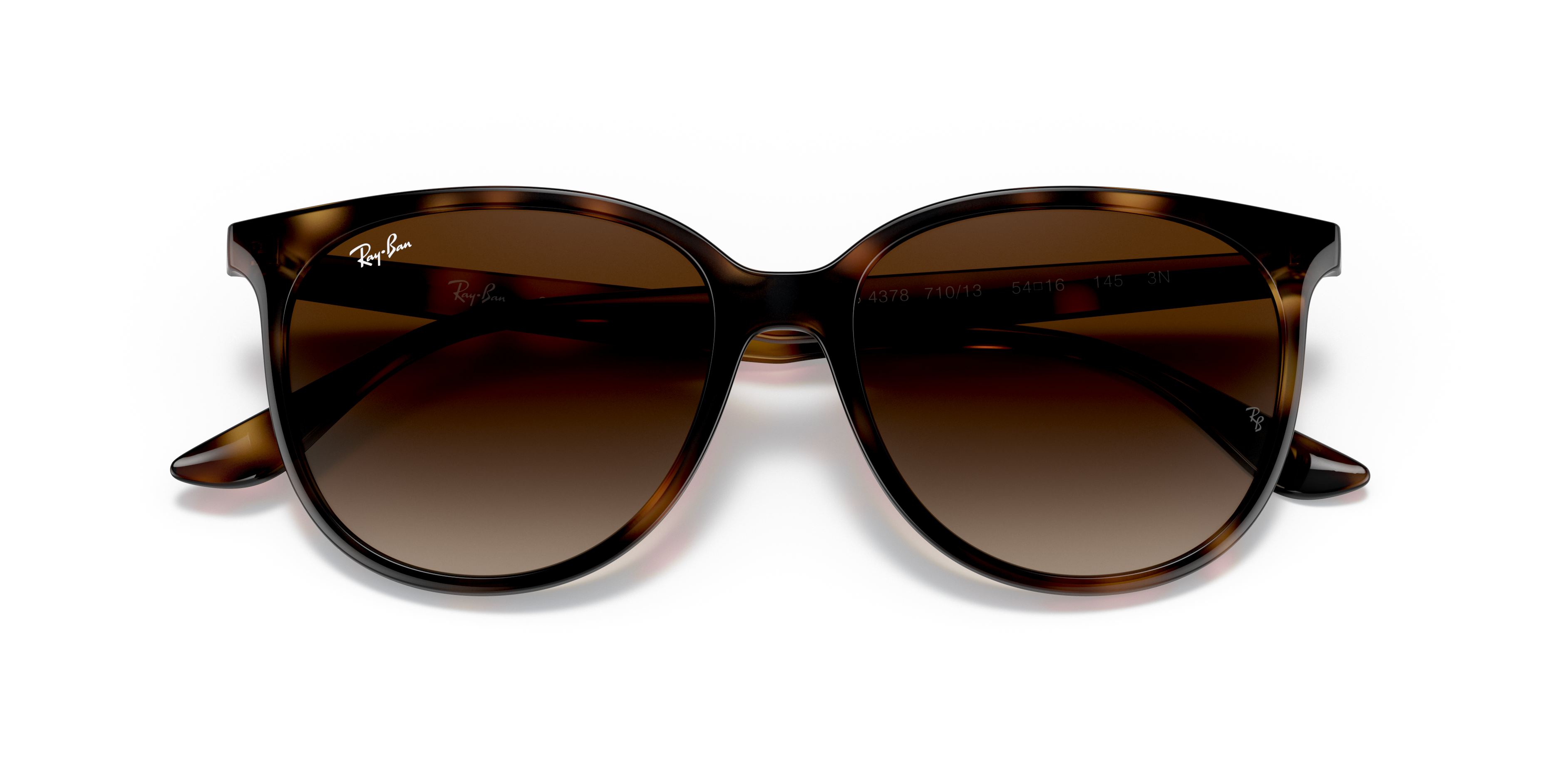 WOMEN'S SUNGLASSES RAY-BAN RB 4378 - 647711 TRANSPARENT 