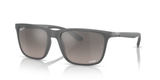Occhiali da Sole Ray-Ban Uomo Polarizzati RB4385 Grigio Originali