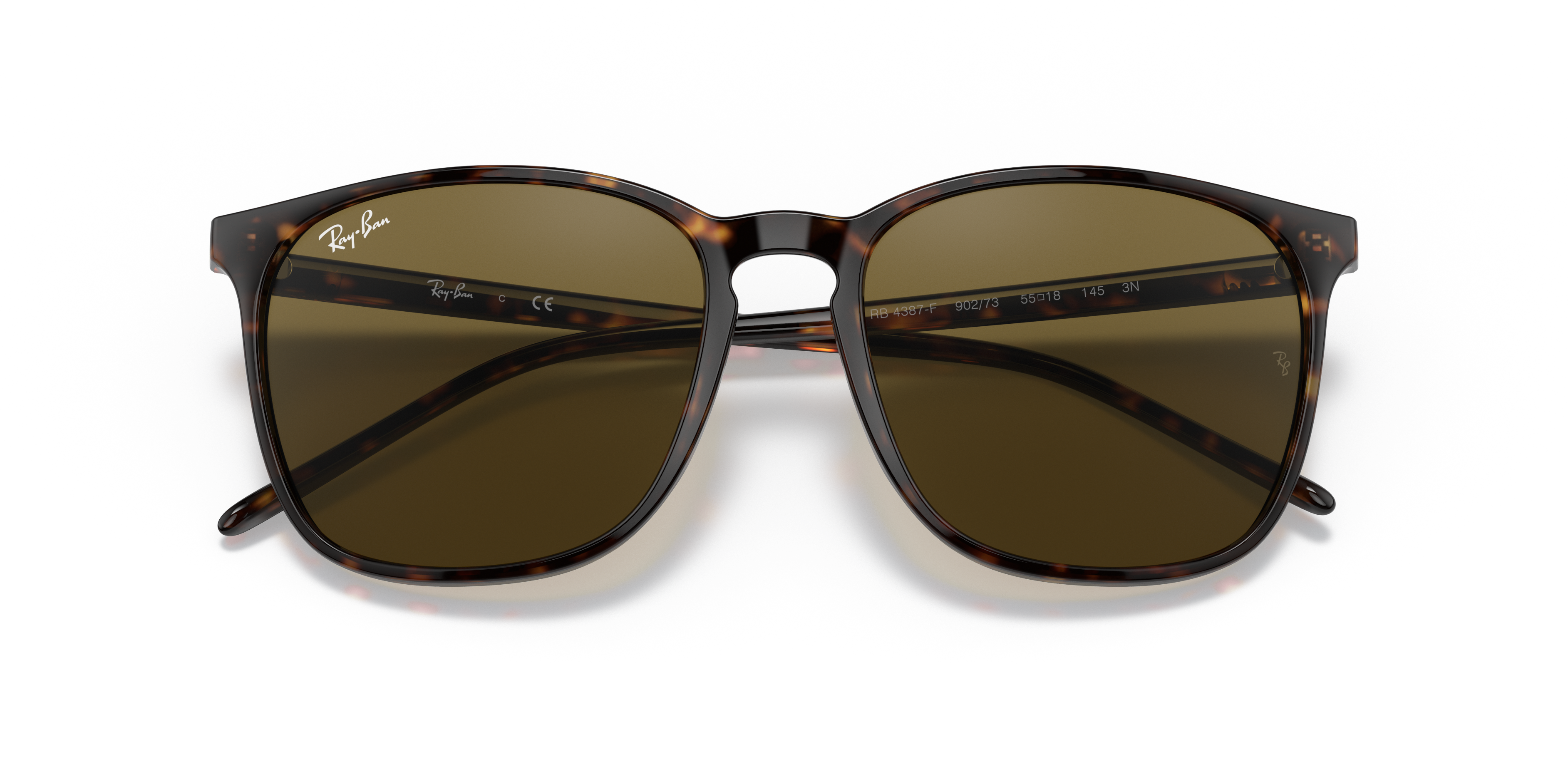 Ray-Ban RB4387F Tartaruga: Occhiali da Sole Originali e Iconici