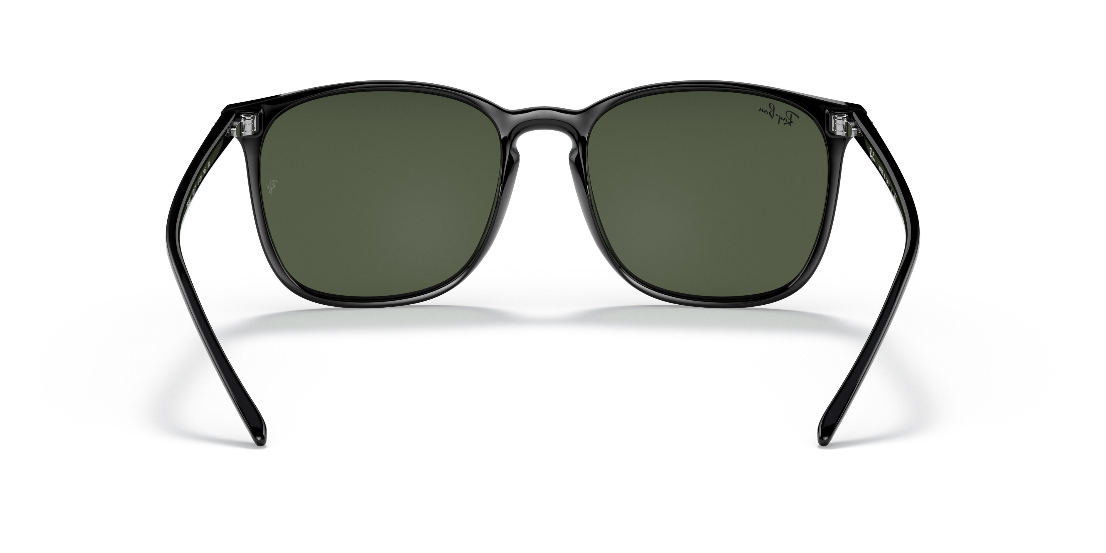 UNISEX SUNGLASSES RAY-BAN RB 4387F - 901/71 BLACK 
