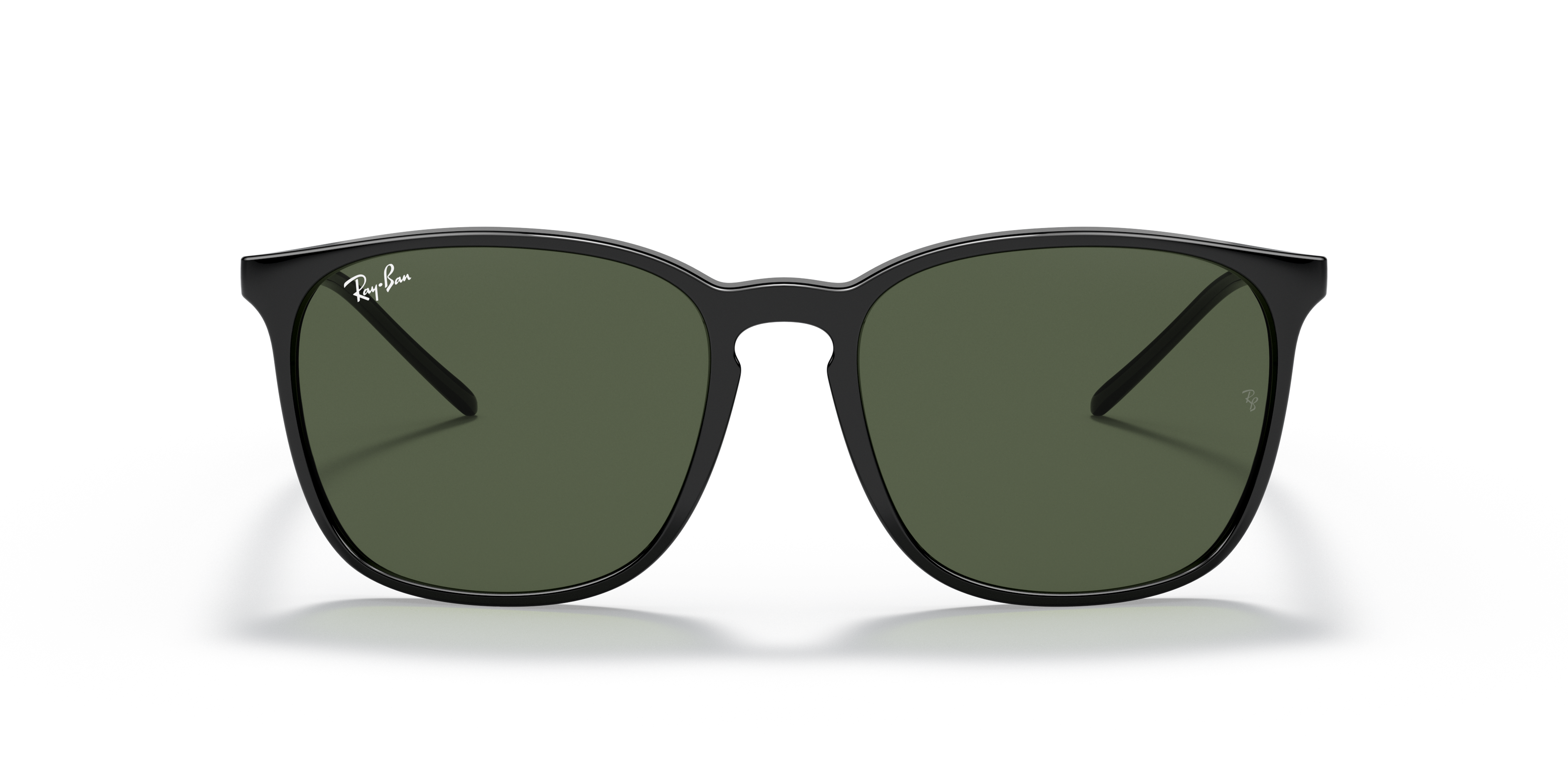UNISEX SUNGLASSES RAY-BAN RB 4387F - 901/71 BLACK 