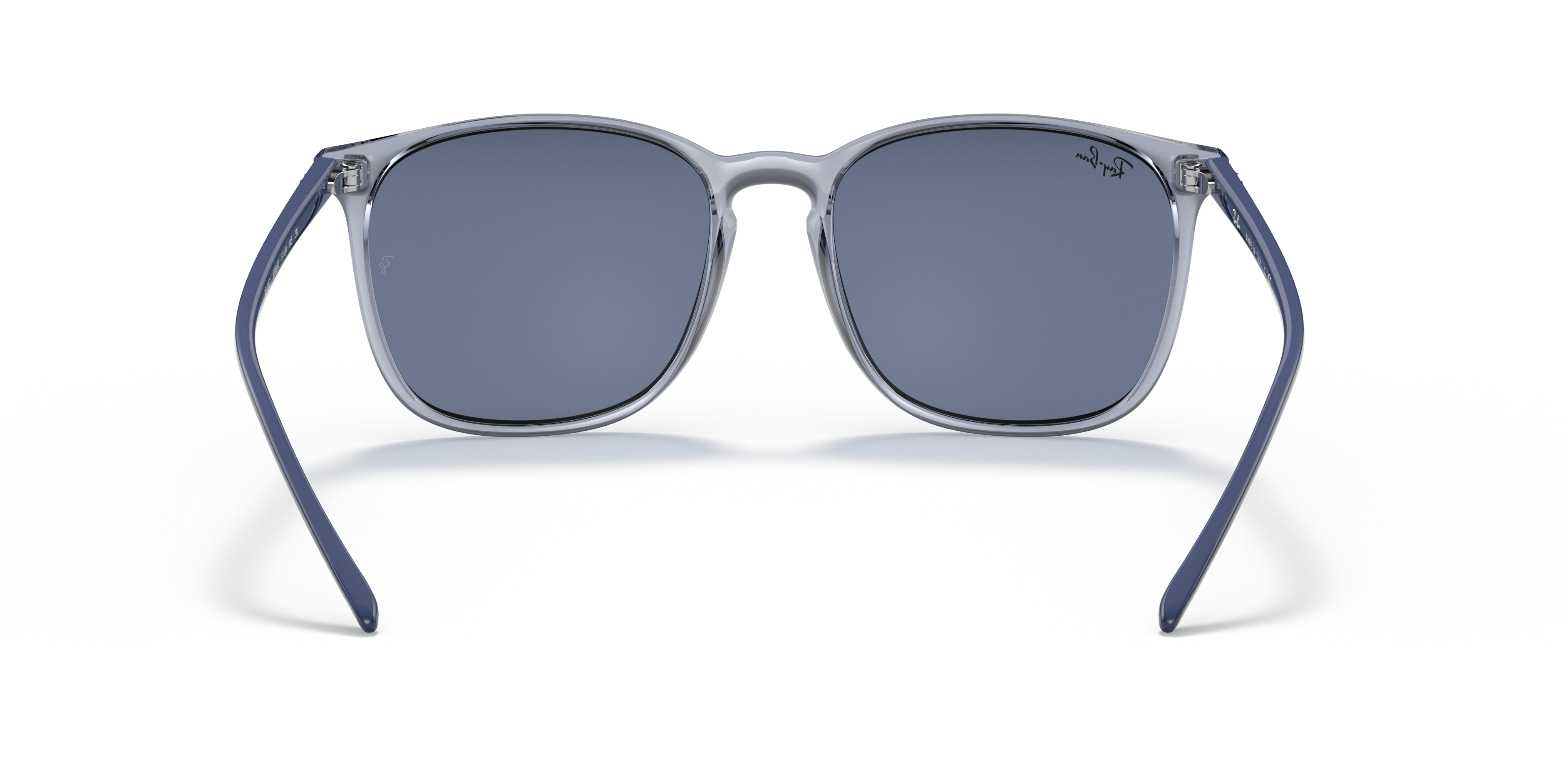 UNISEX SUNGLASSES RAY-BAN RB 4387F - 901/71 BLACK 
