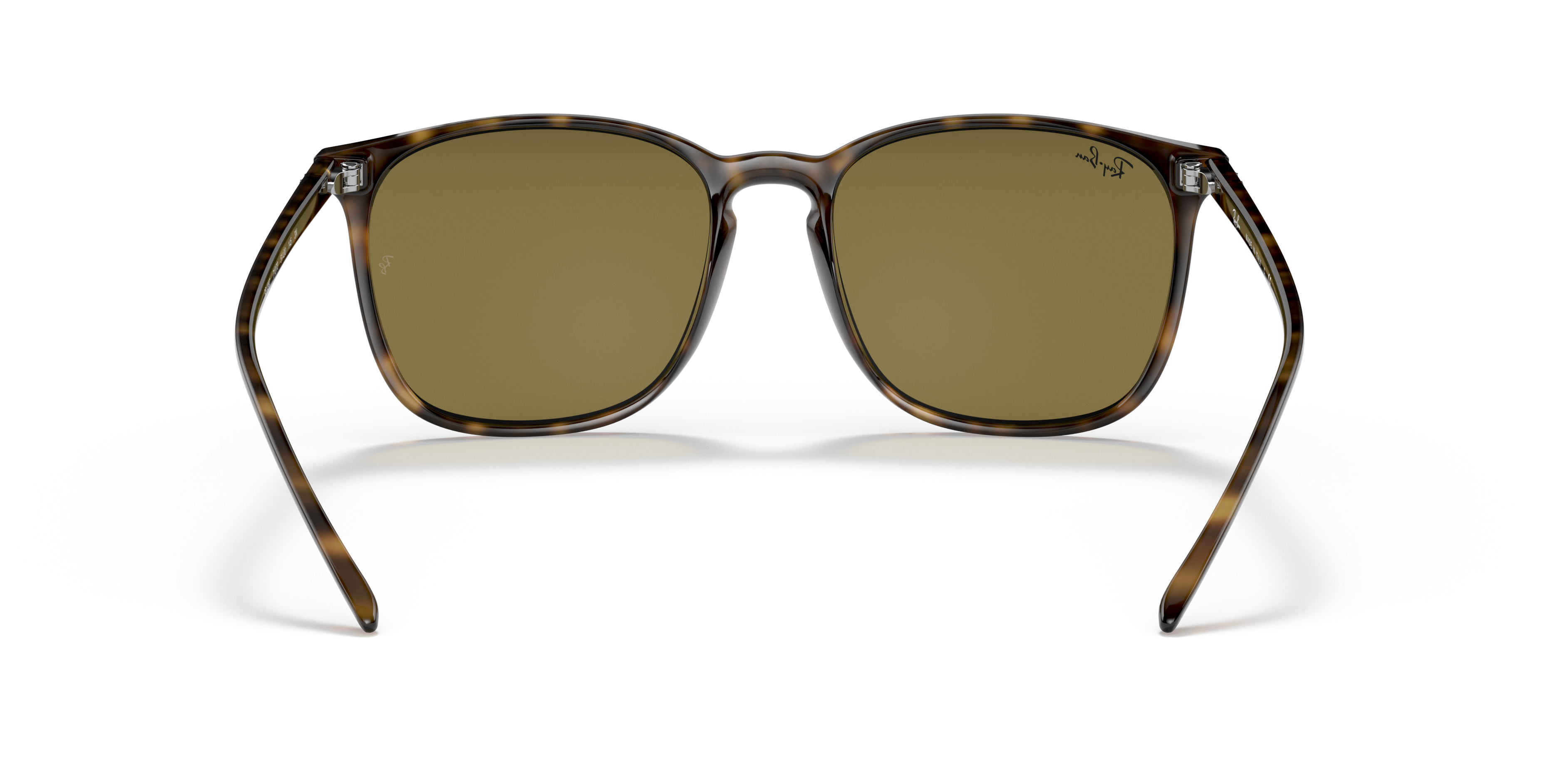 UNISEX SUNGLASSES RAY-BAN RB 4387F - 901/71 BLACK 