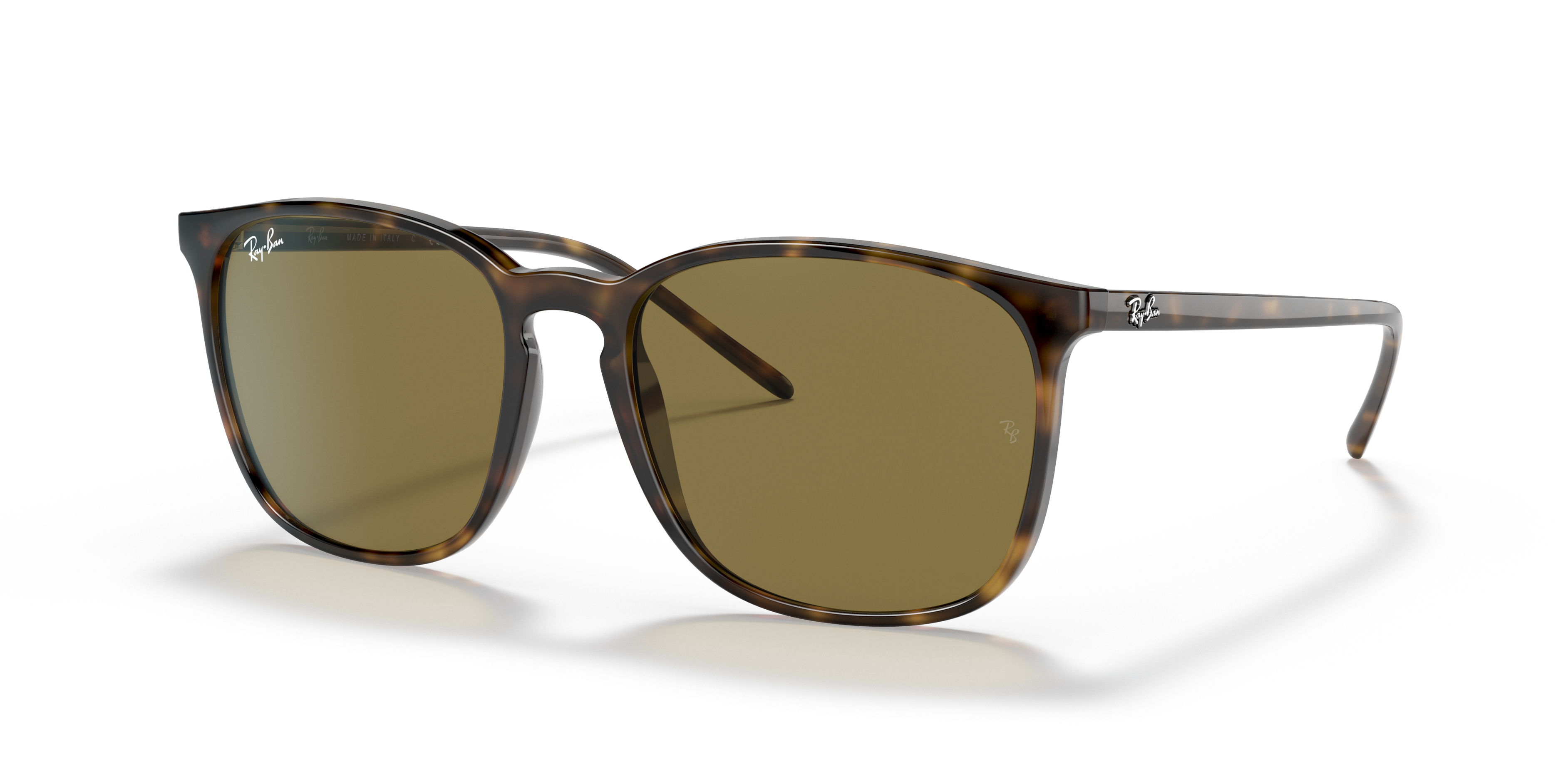 UNISEX SUNGLASSES RAY-BAN RB 4387F - 901/71 BLACK 