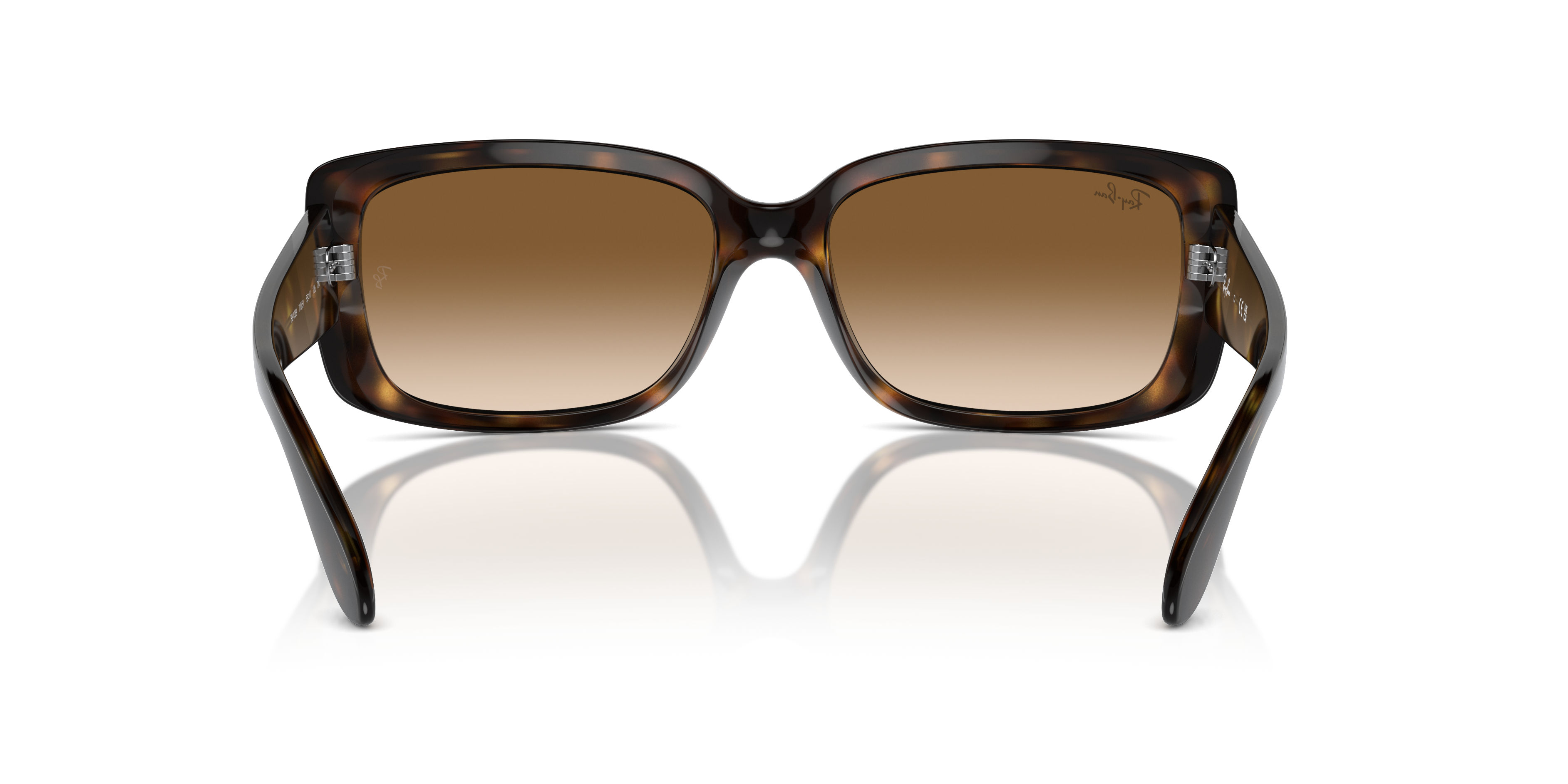 WOMEN'S SUNGLASSES RAY-BAN RB 4389 - 601/71 BLACK SIZE 55 