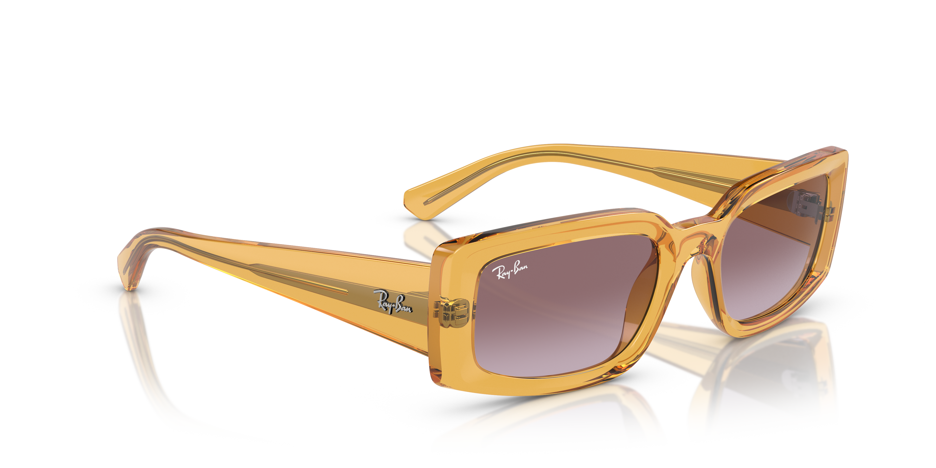 RAY-BAN RB 4395 KILIANE 667771 BLACK | UNISEX SUNGLASSES 