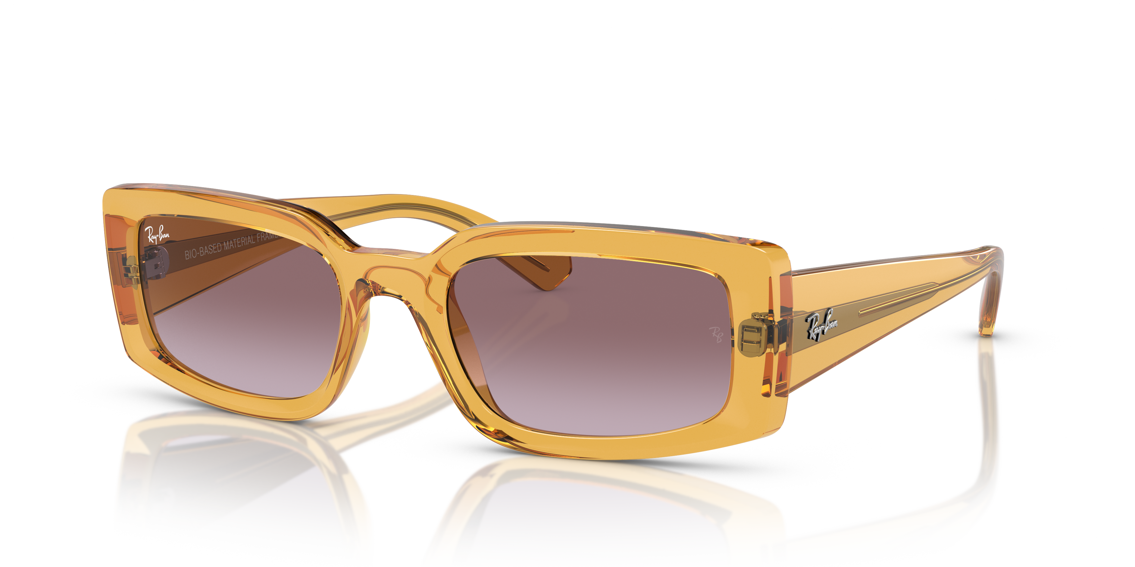 RAY-BAN RB 4395 KILIANE 667771 BLACK | UNISEX SUNGLASSES 