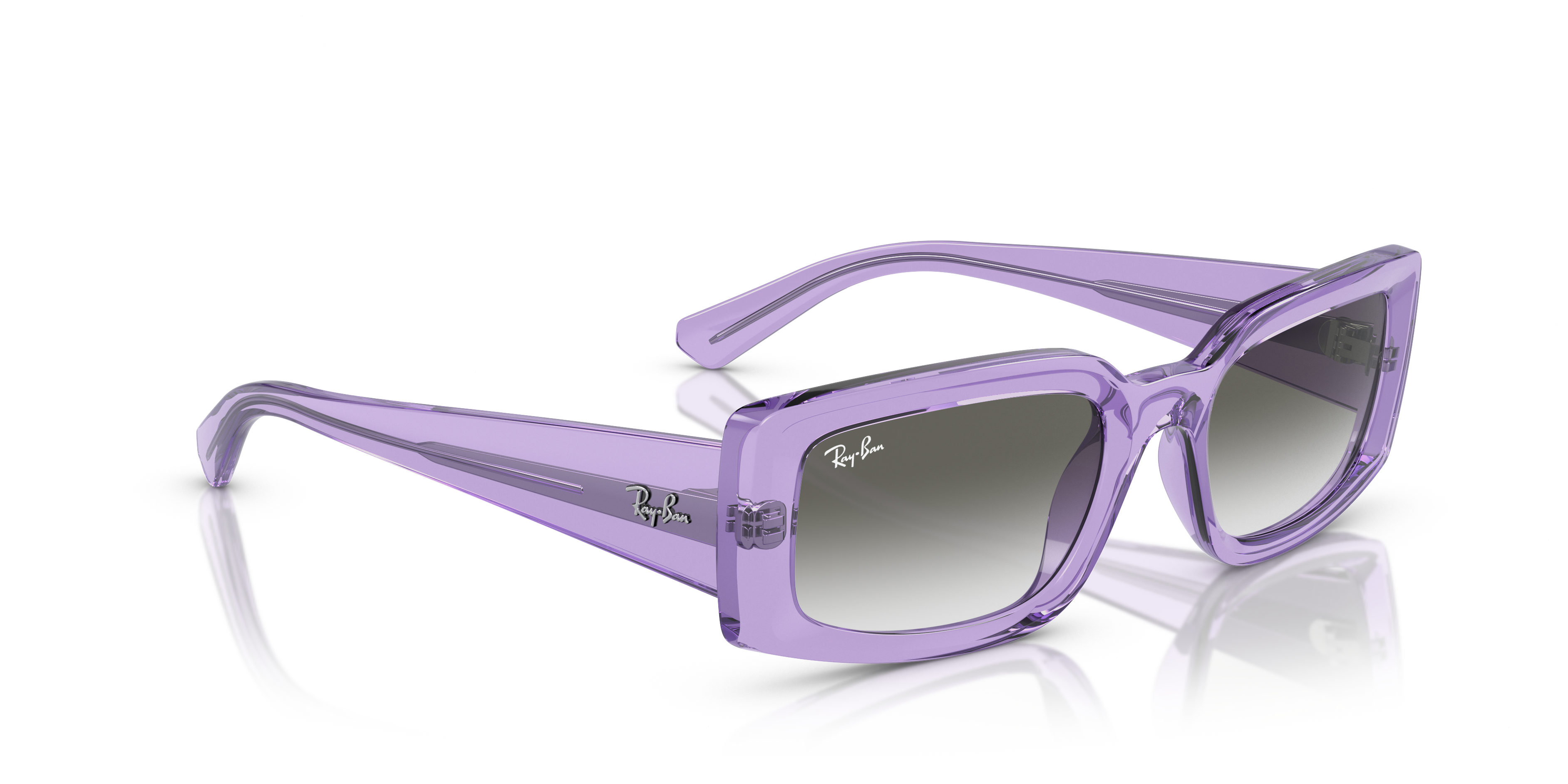 RAY-BAN RB 4395 KILIANE 667771 BLACK | UNISEX SUNGLASSES 