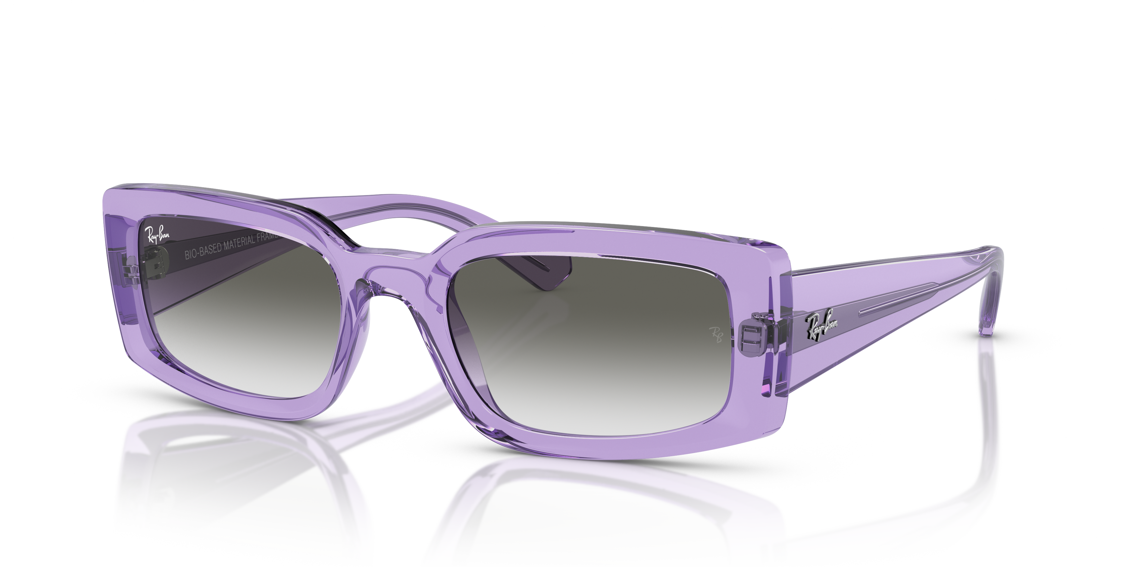 RAY-BAN RB 4395 KILIANE 667771 BLACK | UNISEX SUNGLASSES 