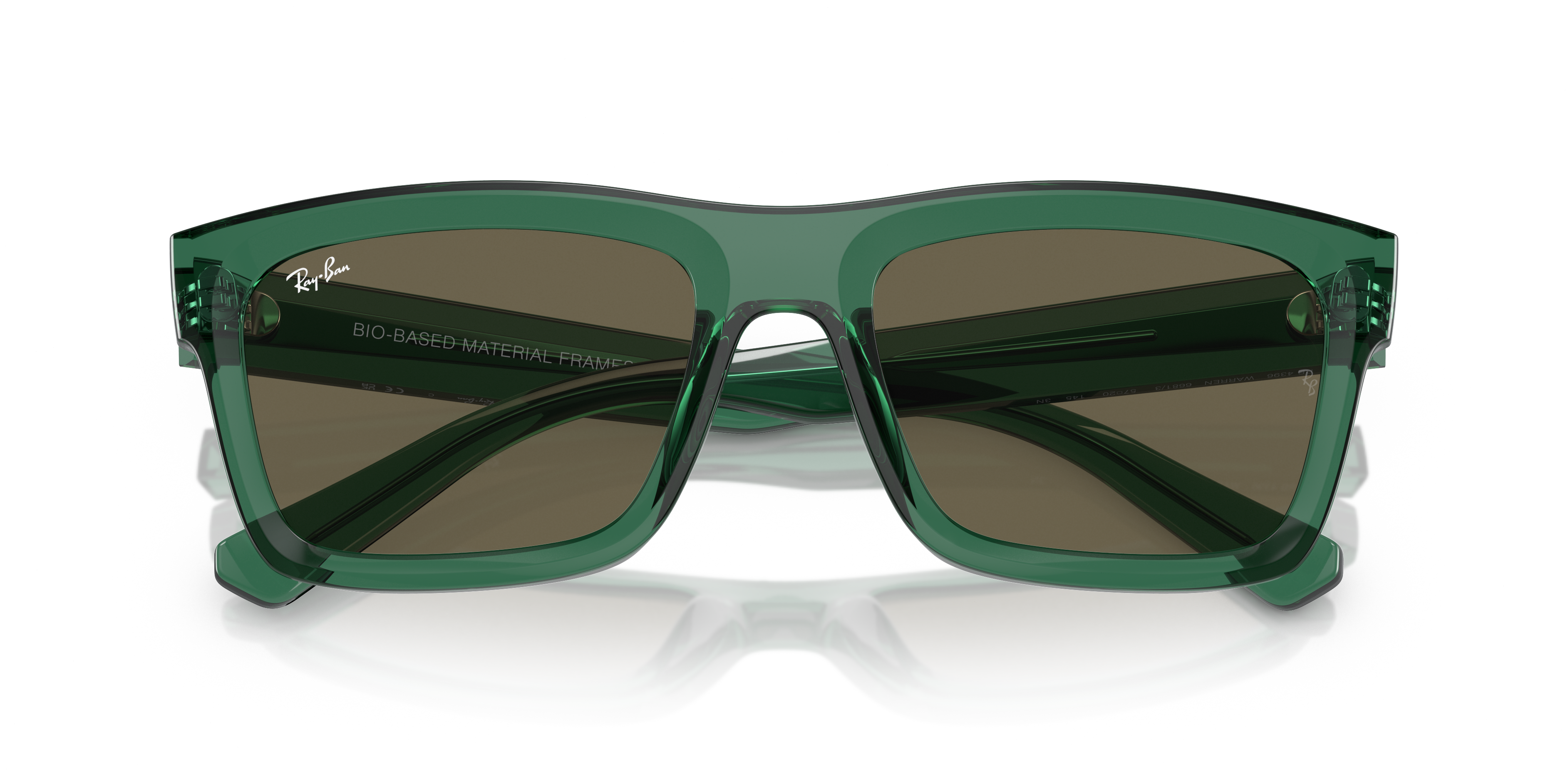 Occhiali da Sole Ray-Ban Warren Havana Originali | Unisex