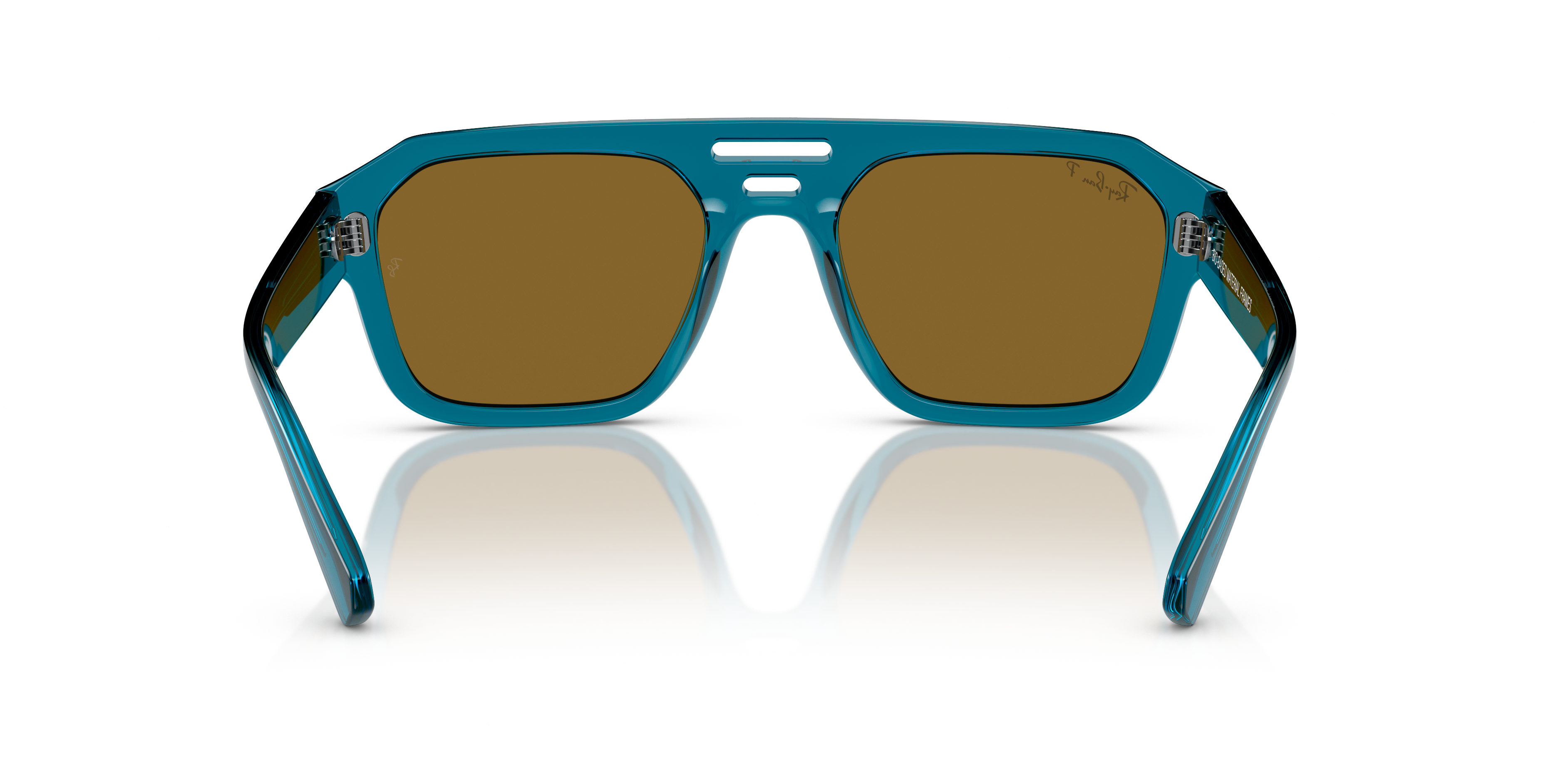 Occhiali da Sole Ray-Ban 0RB4397 Corrigan Transparent Light Blue