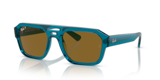 Occhiali da Sole Ray-Ban 0RB4397 Corrigan Transparent Light Blue