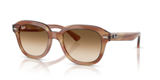 Occhiali da Sole Ray-Ban Erik Striped Brown - Originali 0RB4398