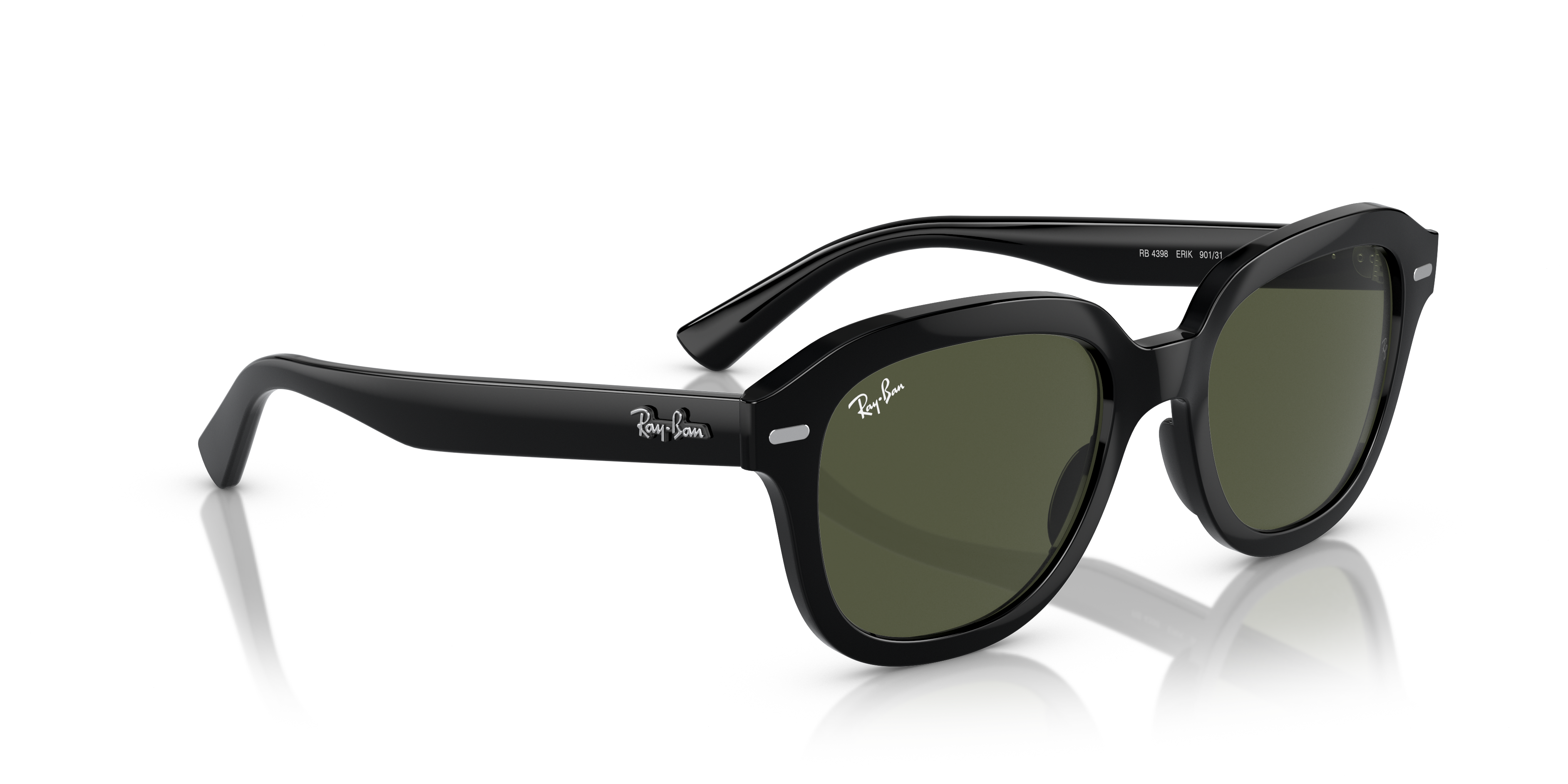 RAY-BAN RB 4398 ERIK 667571 DARK GRAY OPAL | UNISEX CALIBER 51 SUNGLASSES 